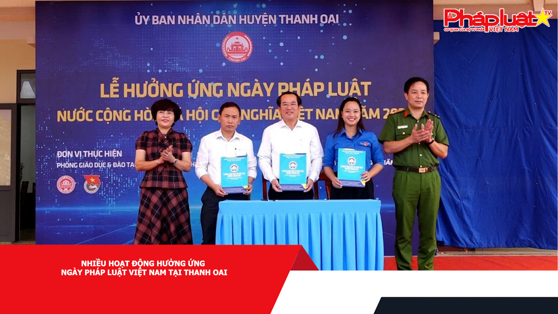 Nhiều hoạt động hưởng ứng ngày Pháp luật Việt Nam tại Thanh Oai