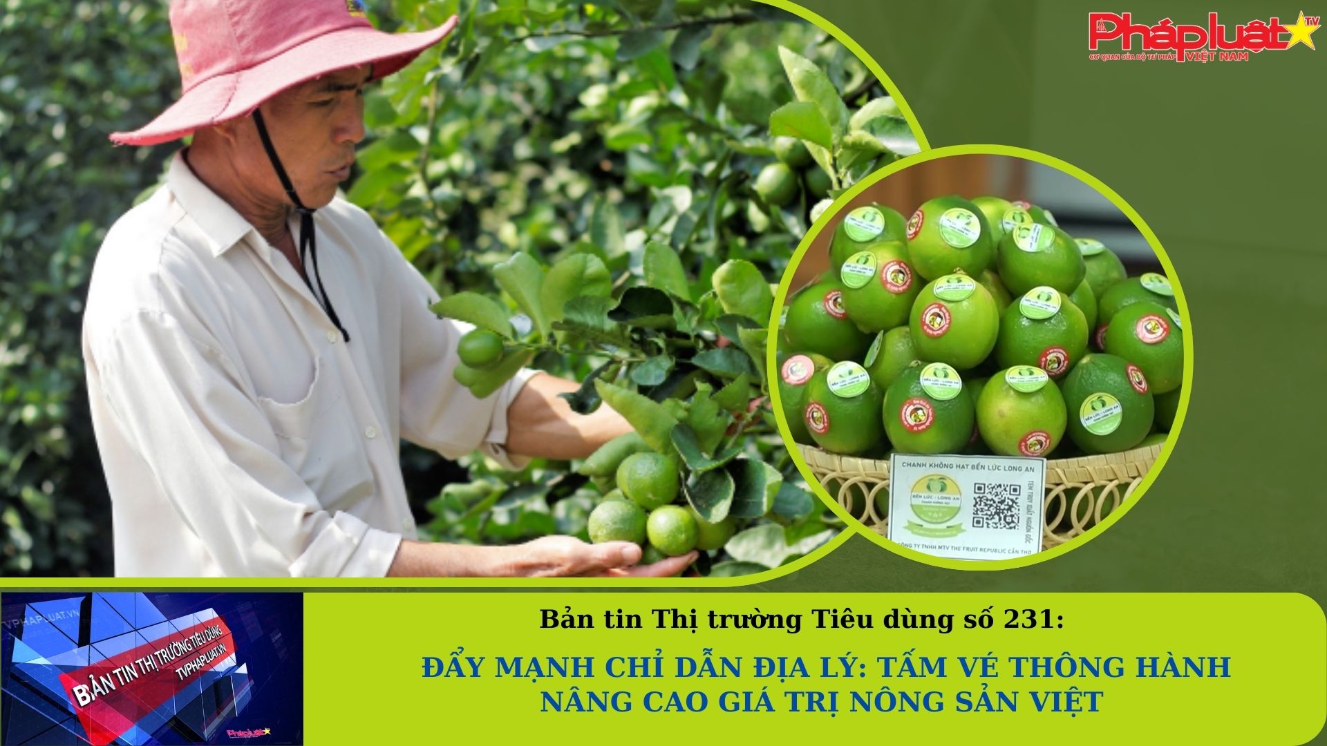 Bản tin Thị trường Tiêu dùng số 231: Đẩy mạnh chỉ dẫn địa lý: Tấm vé thông hành nâng cao giá trị nông sản Việt