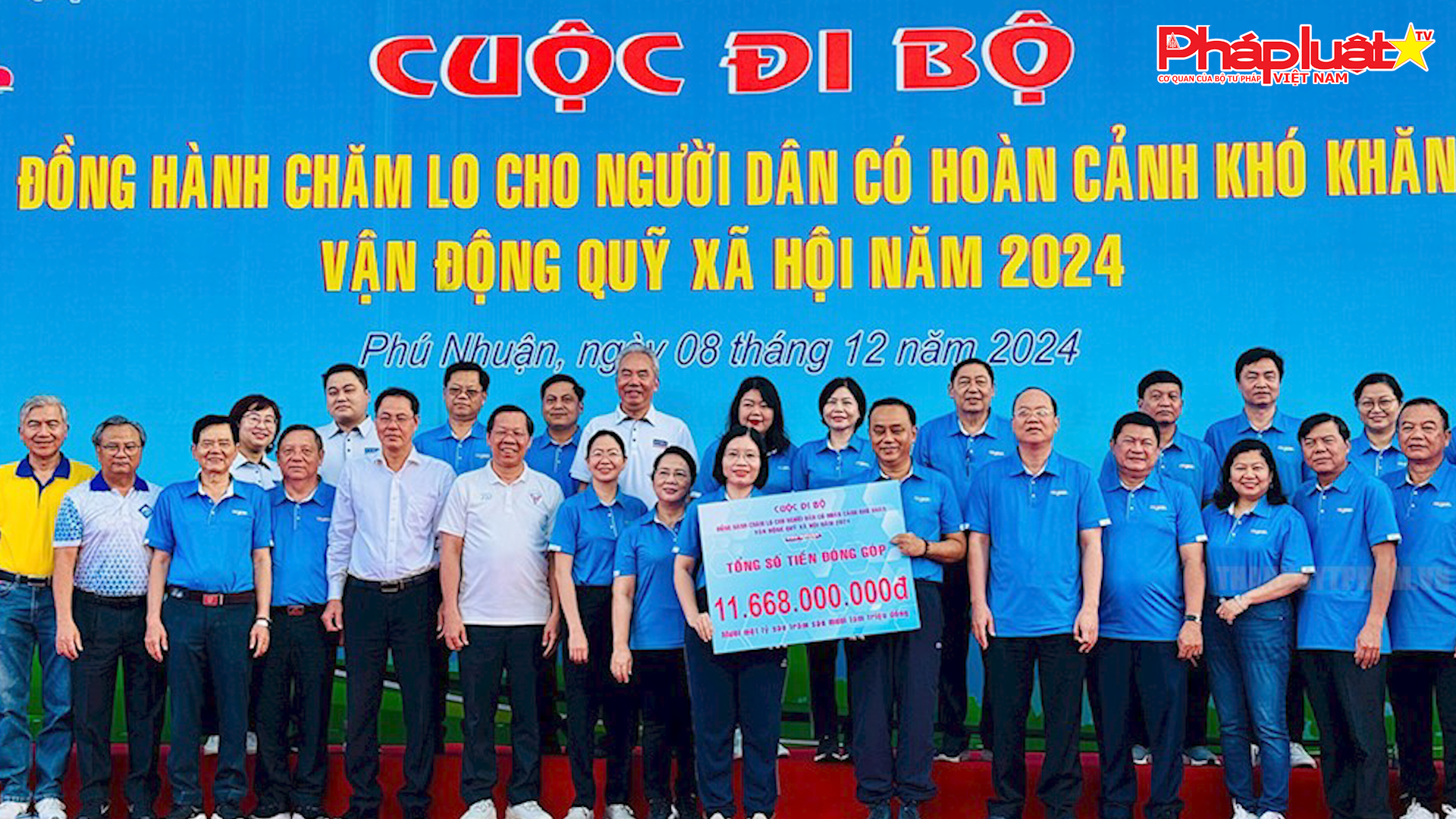 TP.HCM: Hơn 4.000 vận động viên tham gia đi bộ “Đồng hành chăm lo cho người dân có hoàn cảnh khó khăn”

