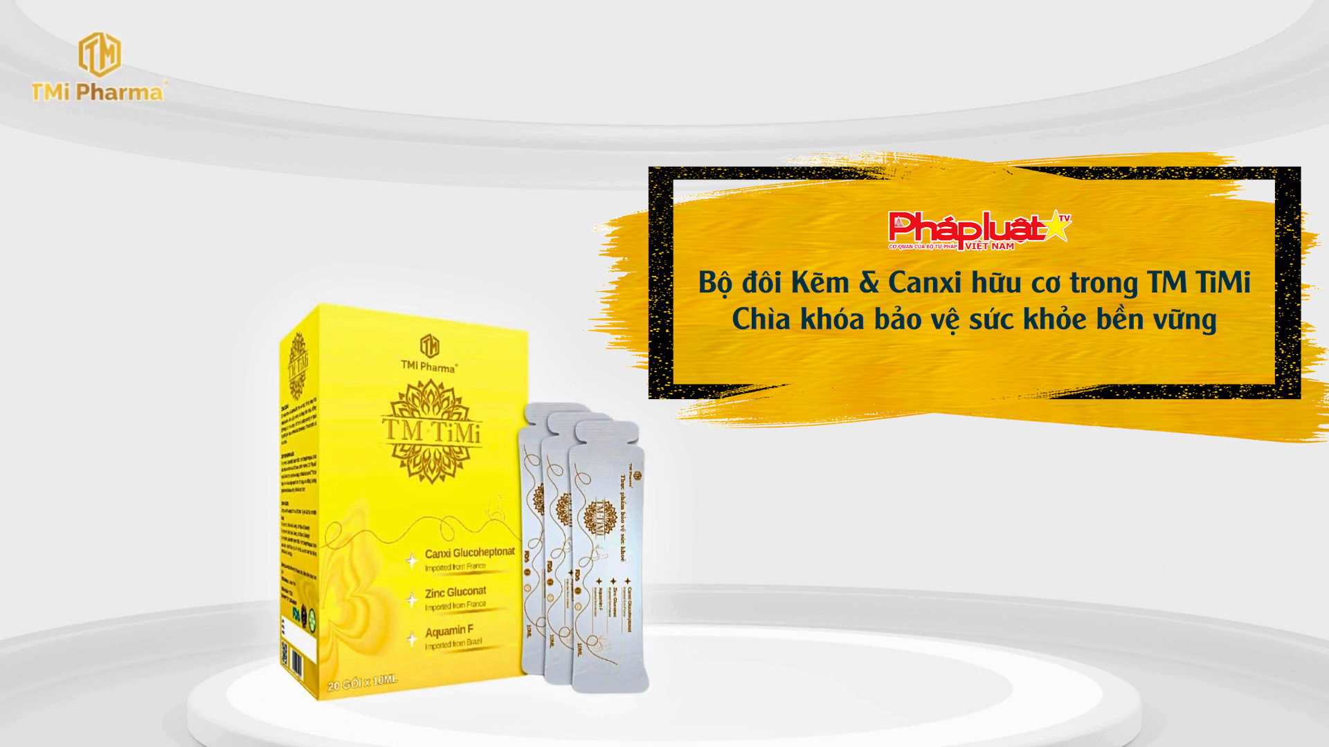 Bộ đôi Kẽm & Canxi hữu cơ trong TM TiMi – Chìa khóa bảo vệ sức khỏe bền vững