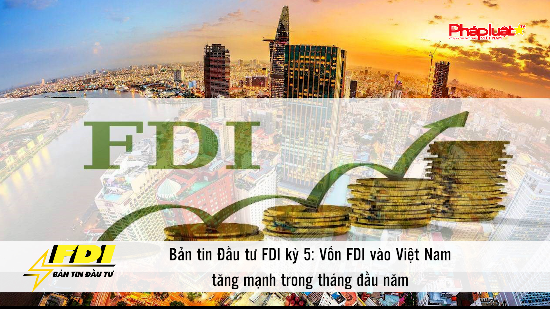 Bản tin Đầu tư FDI kỳ 5: Vốn FDI vào Việt Nam tăng mạnh trong tháng đầu năm 