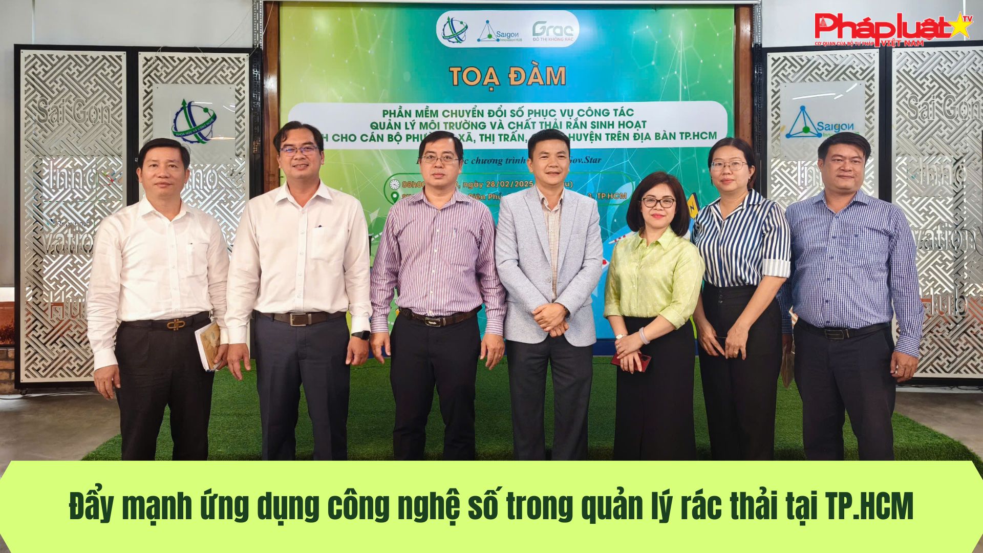 Đẩy mạnh ứng dụng công nghệ số trong quản lý rác thải tại TP.HCM