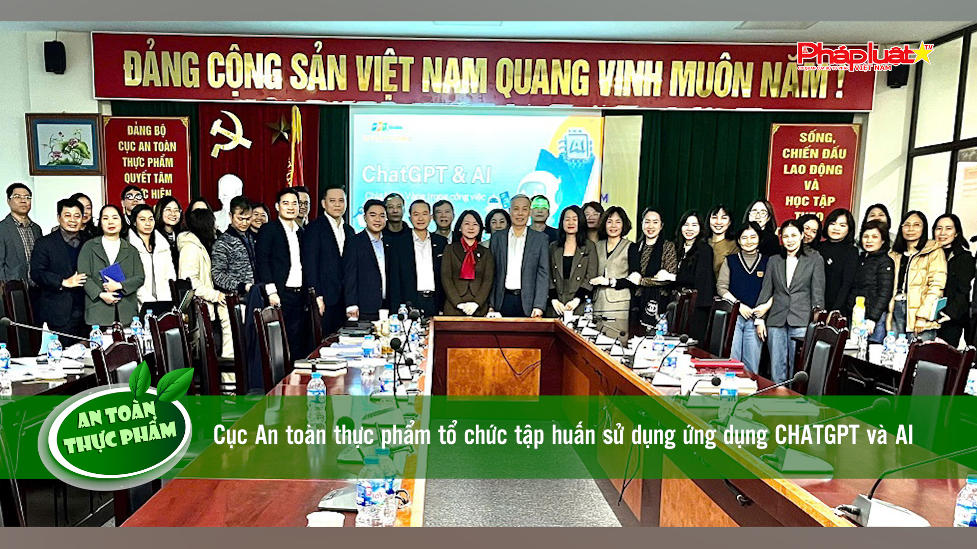 Bản tin An toàn Thực phẩm: Cục An toàn thực phẩm tổ chức tập huấn sử dụng ứng dụng ChatGPT và AI