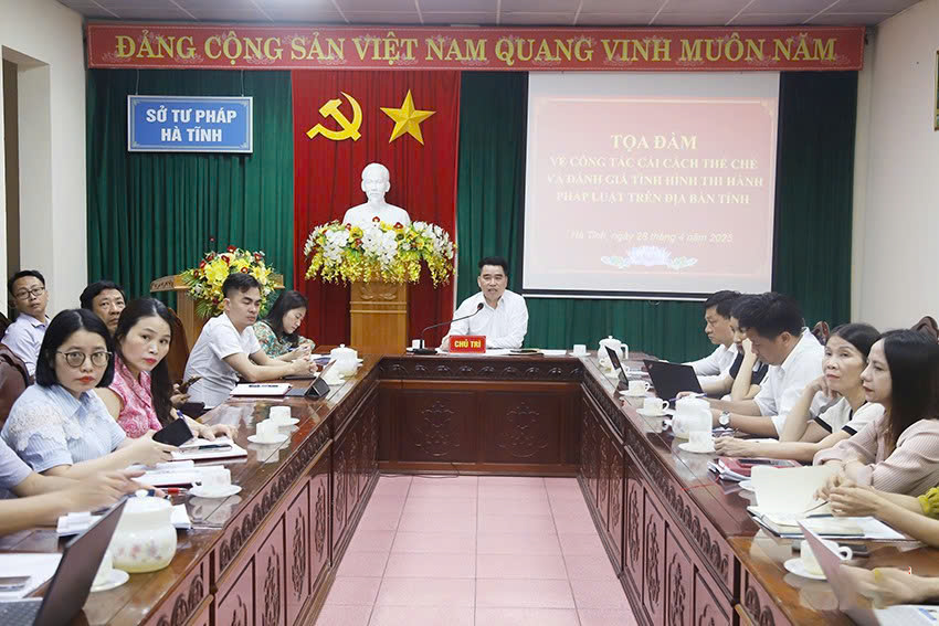  Hà Tĩnh: Nâng cao công tác cải cách thể chế và hiệu quả thi hành pháp luật