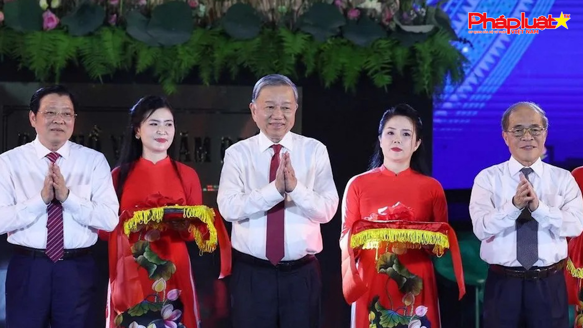 Tổng Bí thư Tô Lâm dự Khai mạc Lễ hội Làng Sen toàn quốc 2025