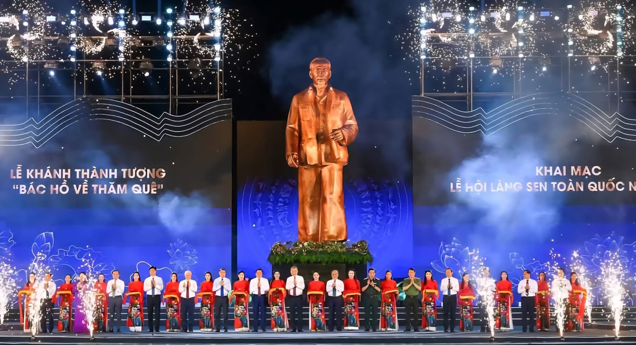 Lễ hội Làng Sen2025 thành công tốt đẹp