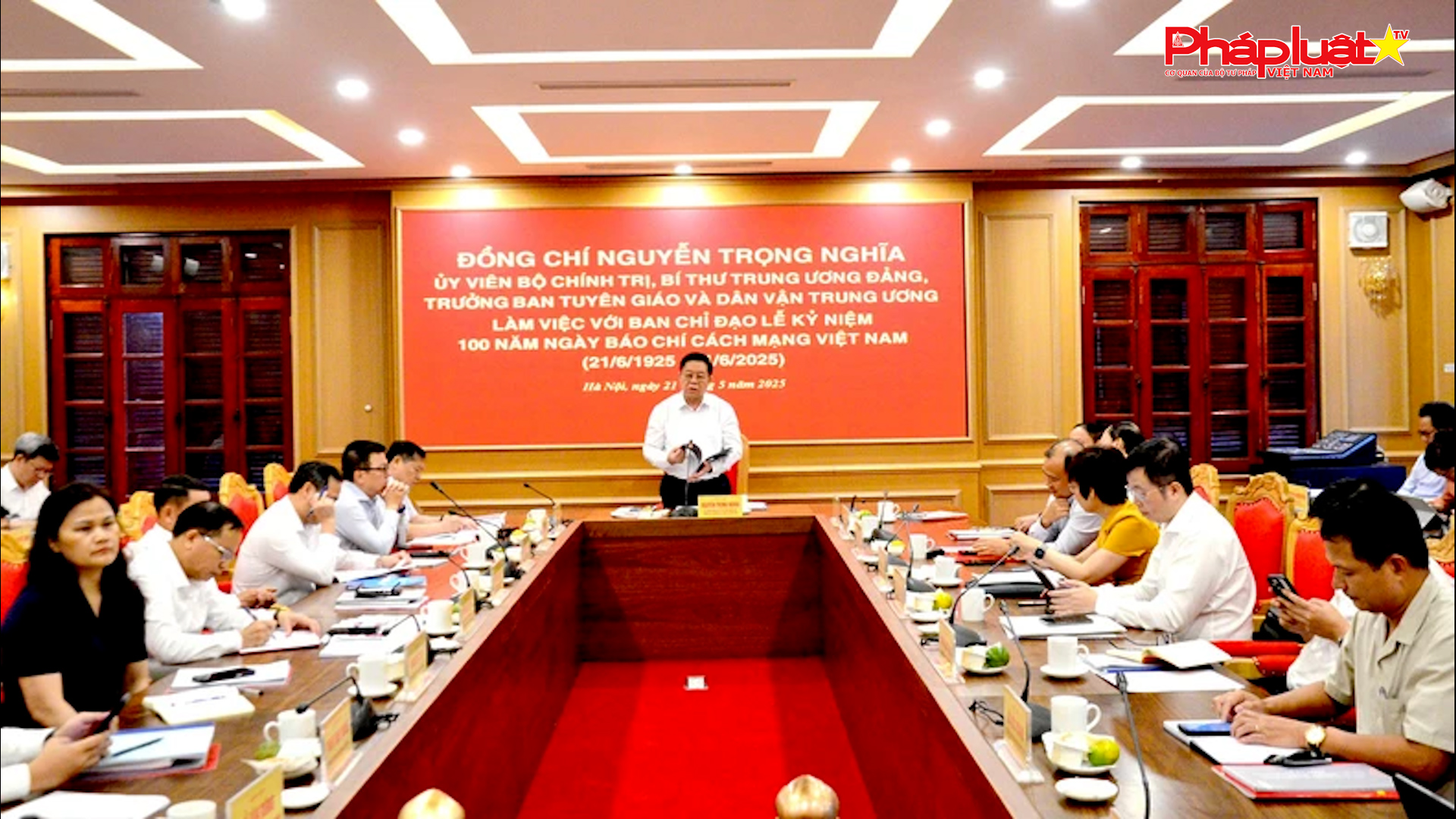 Chuẩn bị cho lễ kỷ niệm 100 năm Ngày Báo chí Cách mạng Việt Nam: Trang trọng, đúng tầm vóc sự kiện


