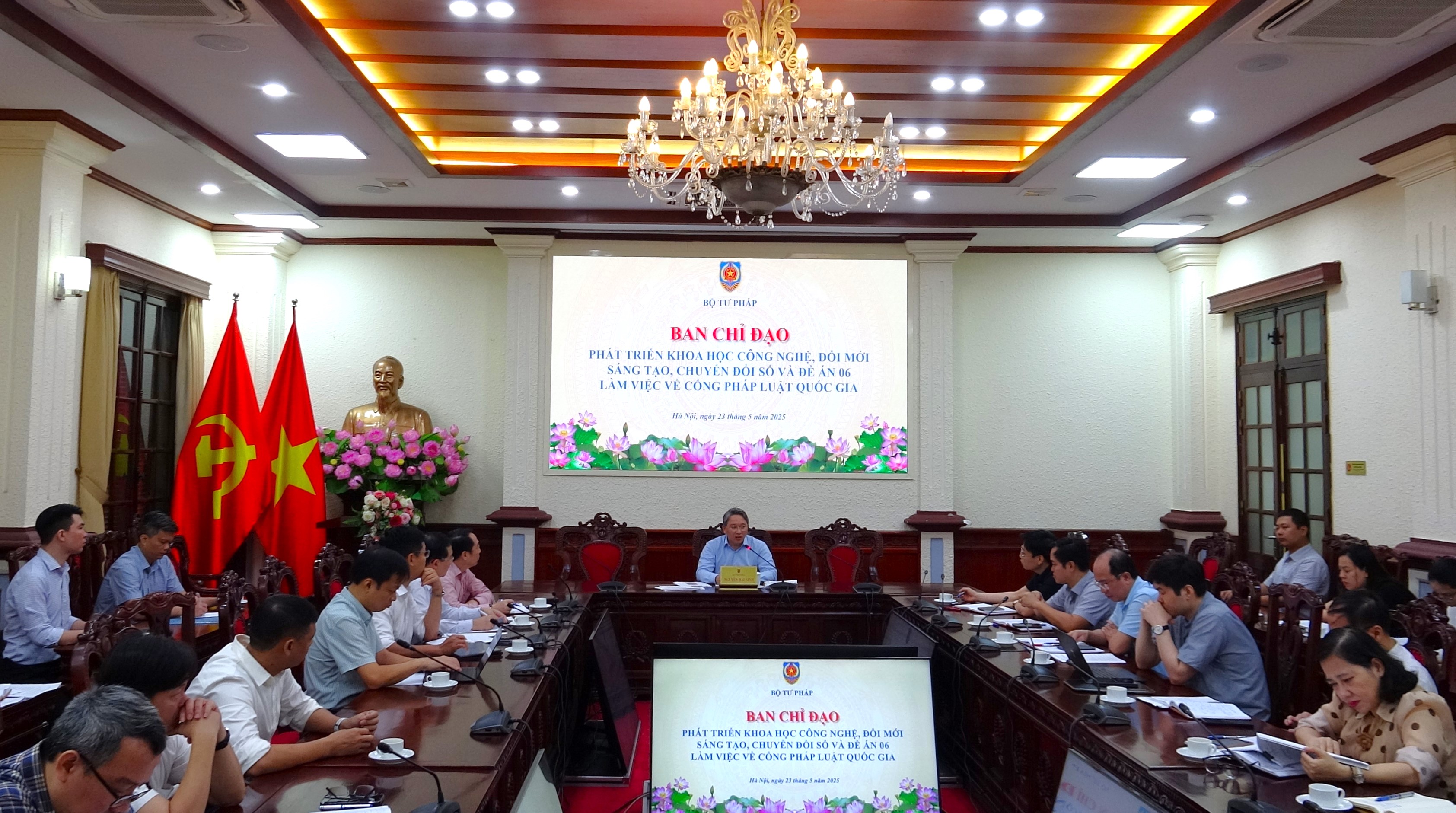 Dự kiến ngày 01/6, sẽ khai trương Cổng pháp luật quốc gia