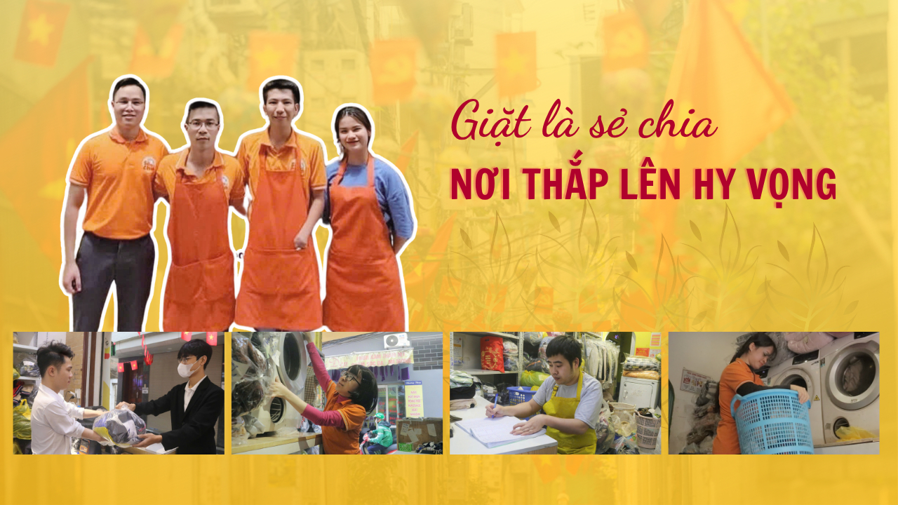 Giặt là sẻ chia - Nơi thắp lên hy vọng