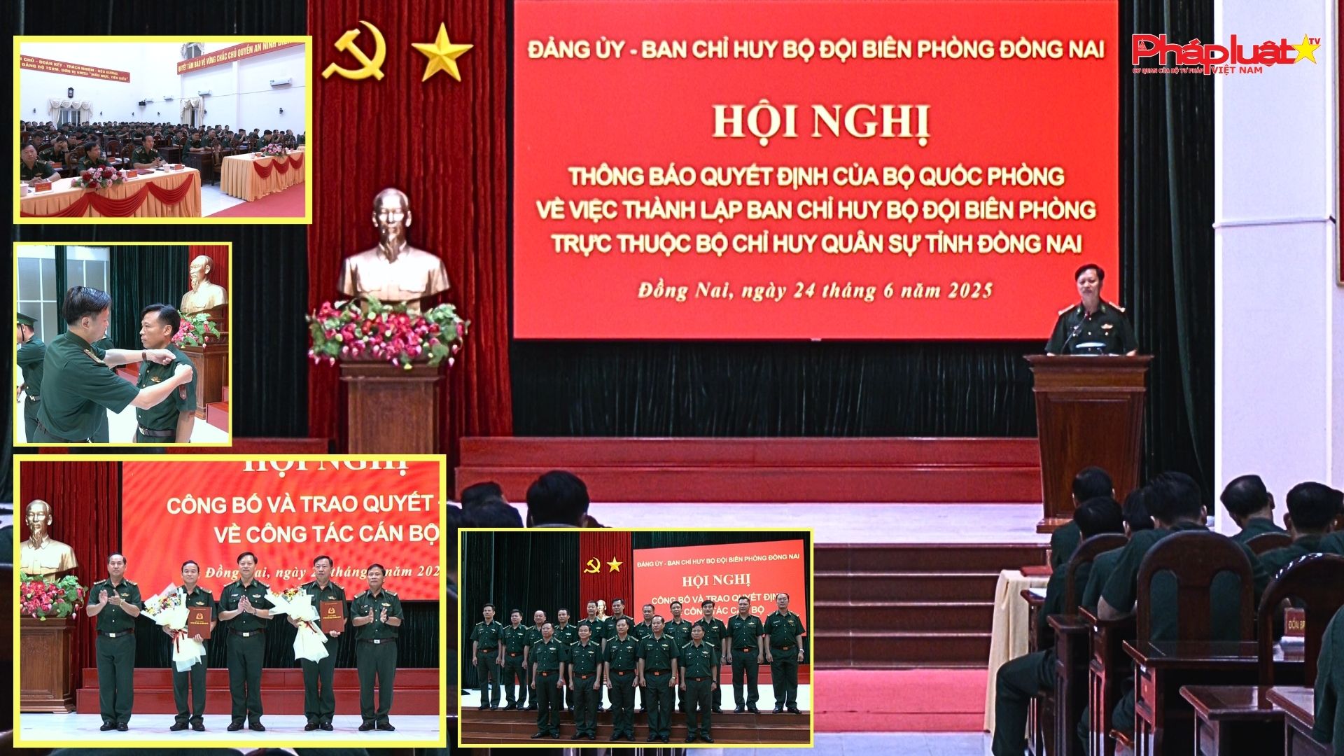 Tỉnh Đồng Nai thành lập Ban Chỉ huy Bộ đội Biên phòng trực thuộc Bộ Chỉ huy Quân sự tỉnh