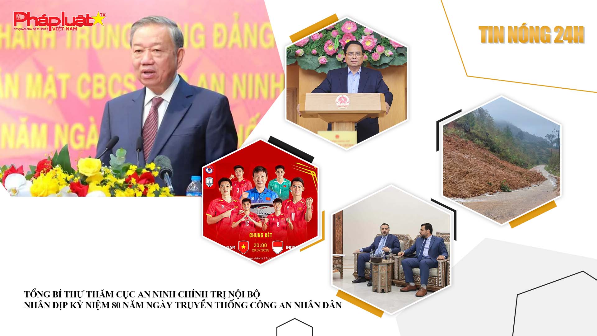 Tin nóng 24h (ngày 28/7/2025): Tổng Bí thư thăm Cục An ninh chính trị nội bộ nhân dịp kỷ niệm 80 năm Ngày truyền thống Công an nhân dân

