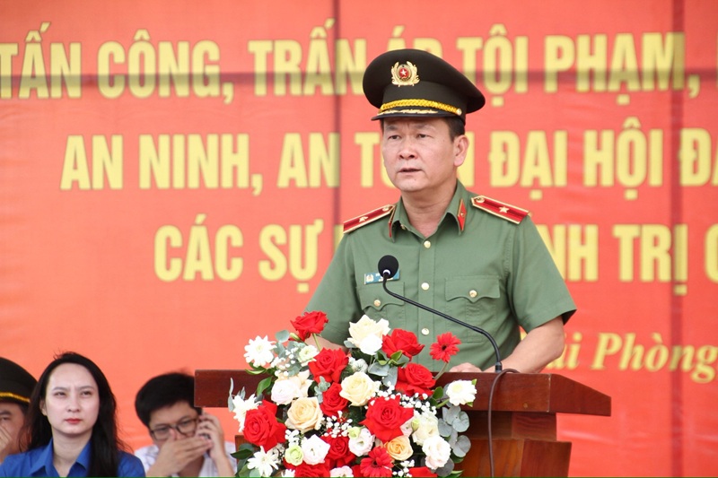Công an Tp Hải Phòng ra quân cao điểm tấn công, trấn áp tội phạm