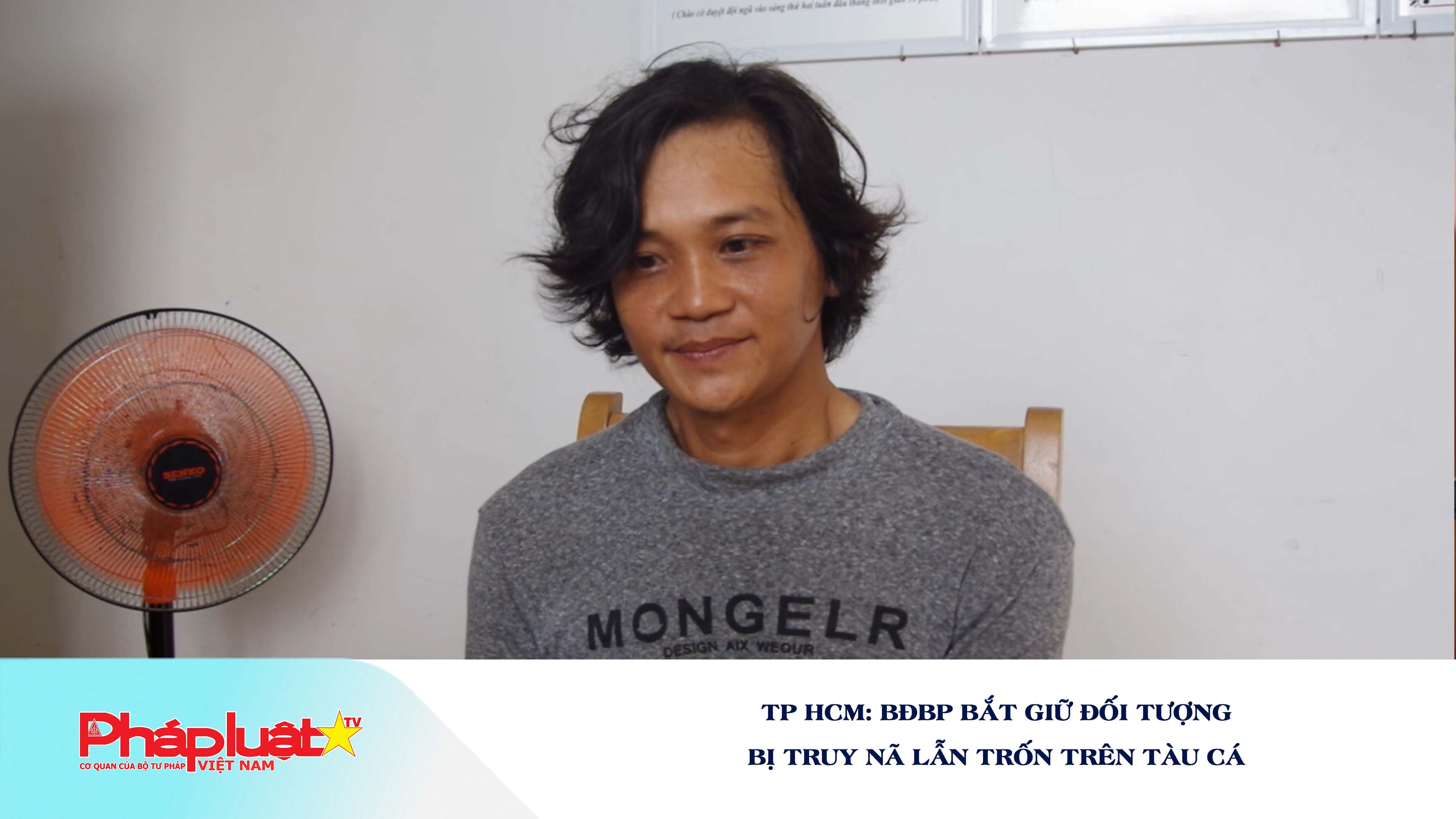TP HCM: BĐBP bắt giữ đối tượng bị truy nã lẩn trốn trên tàu cá