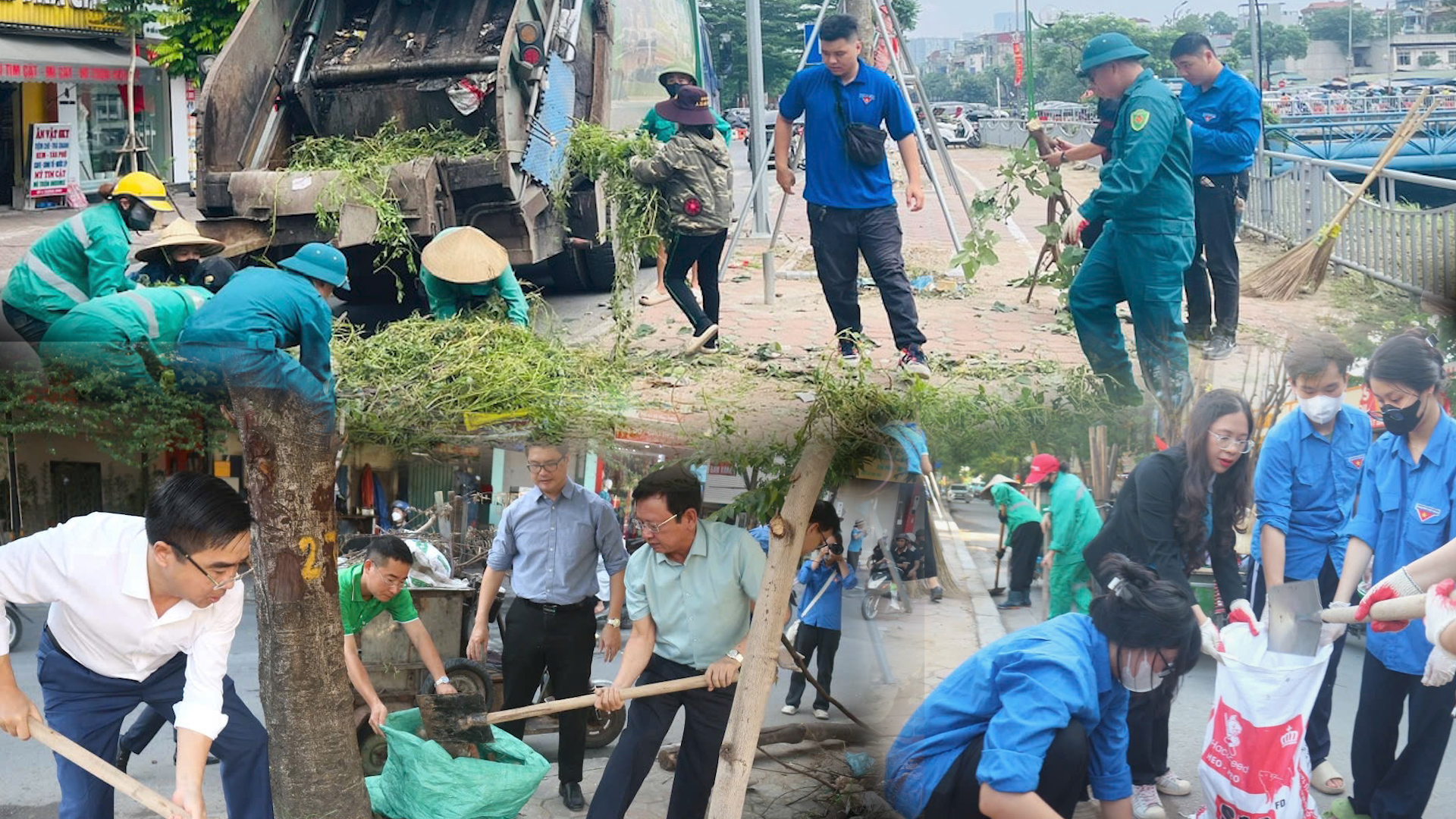 Phường Khương Đình ra quân thực hiện phong trào hướng tới đô thị 