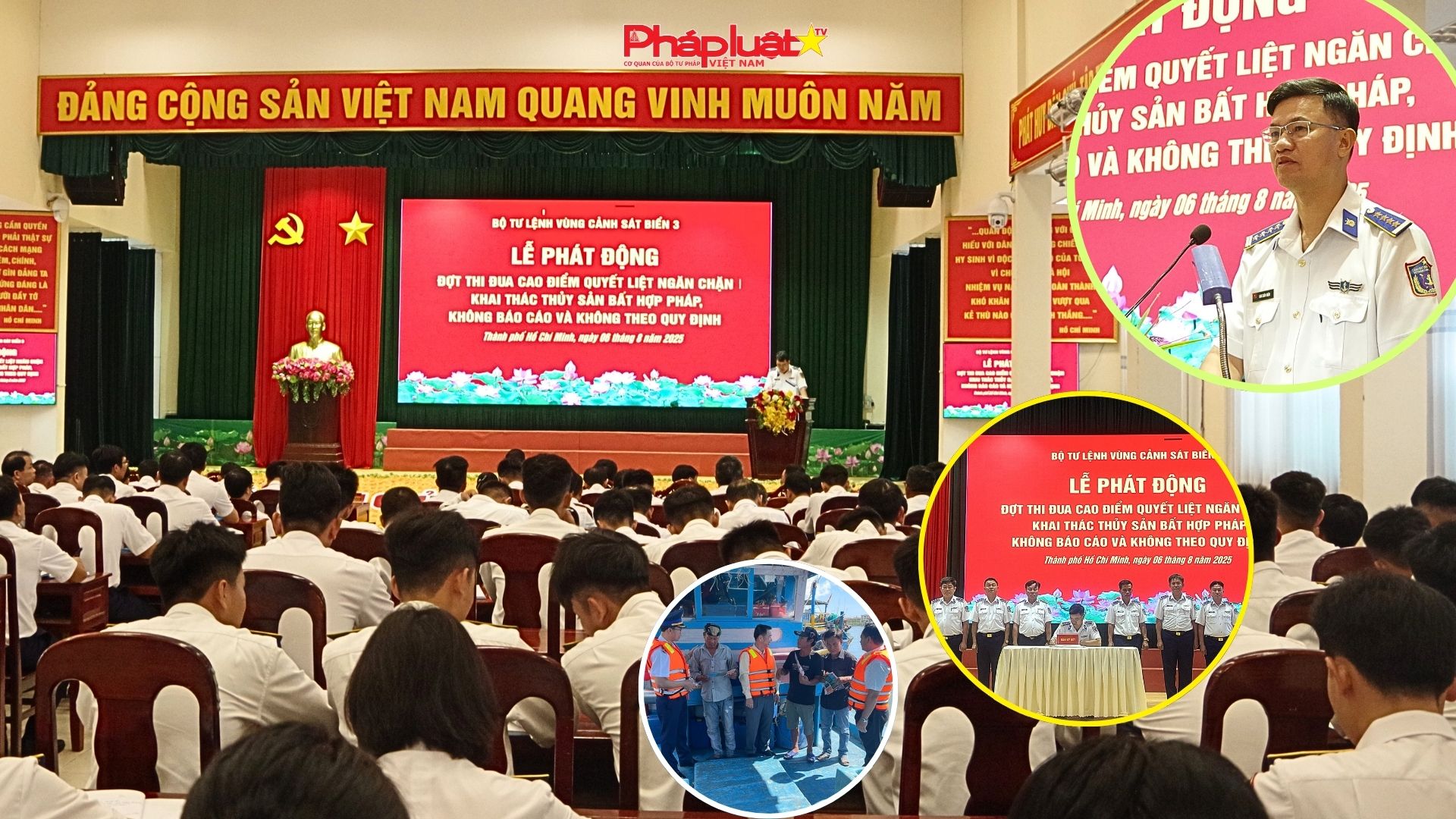 Phát động thi đua cao điểm đấu tranh với khai thác hải sản bất hợp pháp trên biển