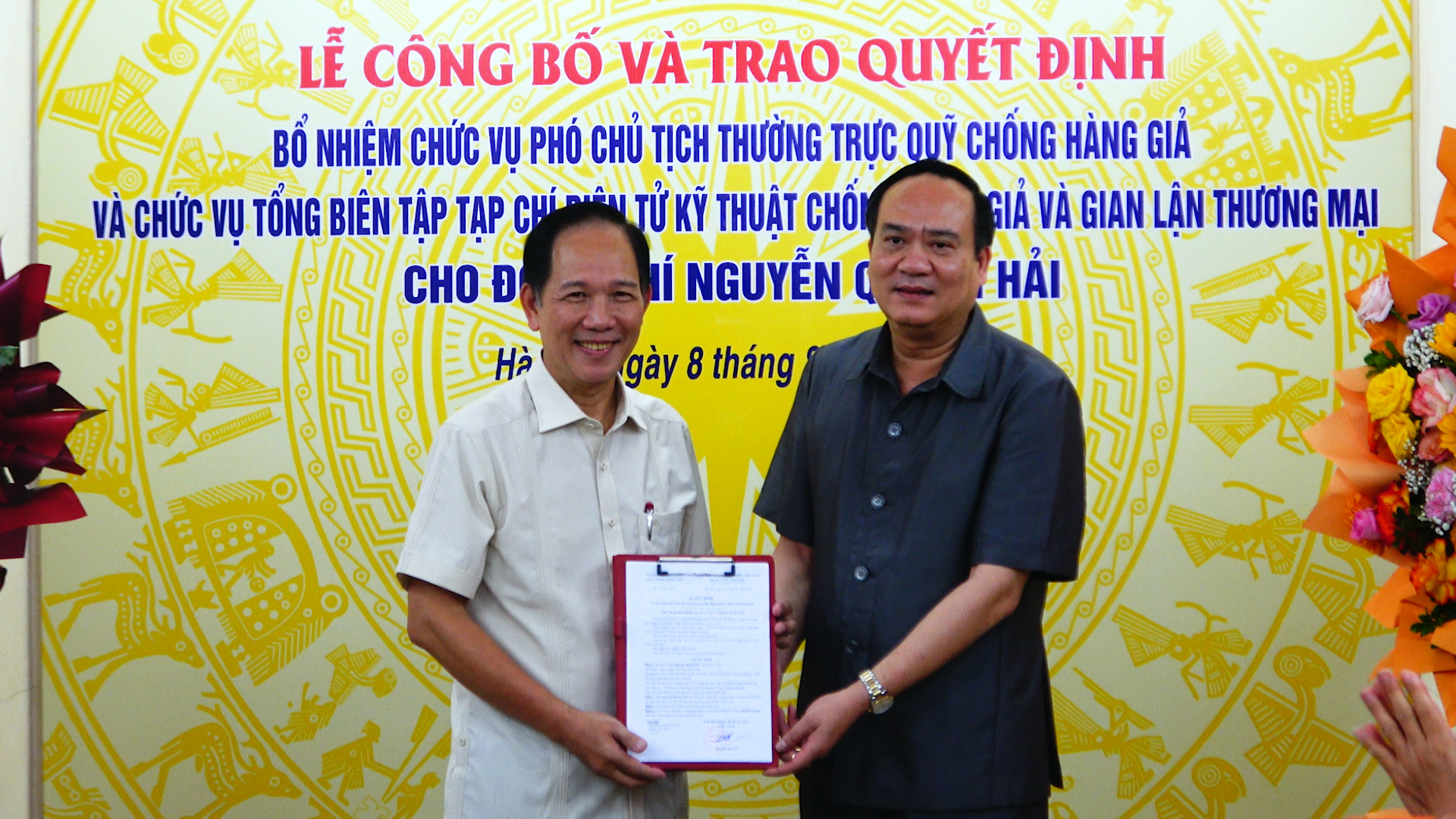 Nhà báo Nguyễn Quang Hải giữ chức Tổng Biên tập Tạp chí điện tử Kỹ thuật Chống hàng giả và Gian lận thương mại