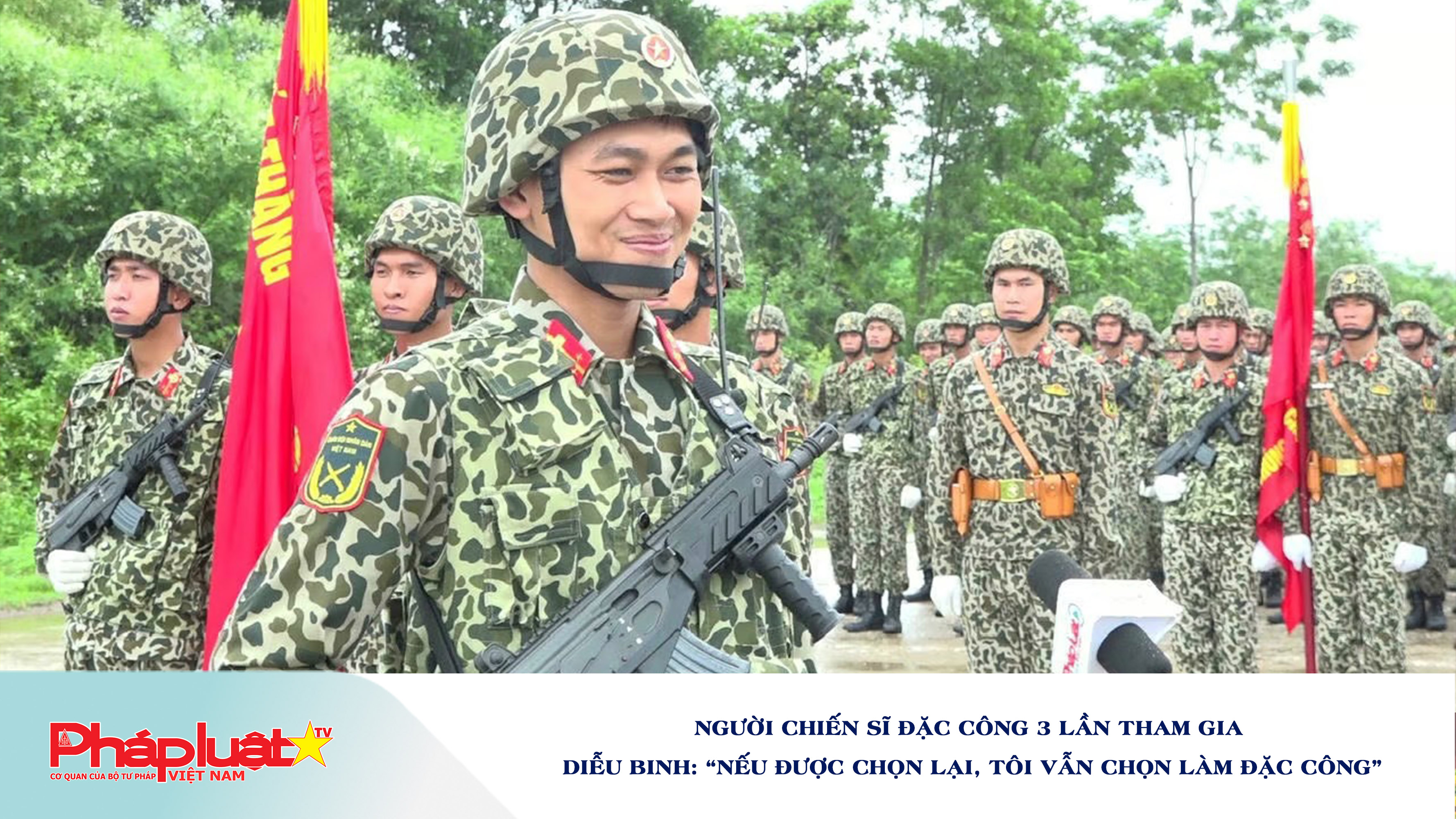 Người chiến sĩ đặc công 3 lần tham gia diễu binh: “Nếu được chọn lại, tôi vẫn chọn làm đặc công”