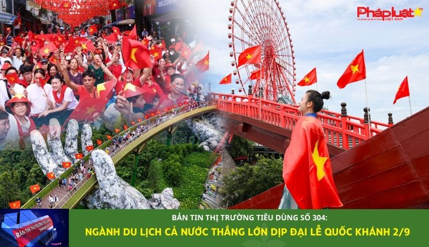 Bản tin Thị trường Tiêu dùng số 304: Ngành du lịch cả nước thắng lớn dịp Đại lễ Quốc khánh 2/9
