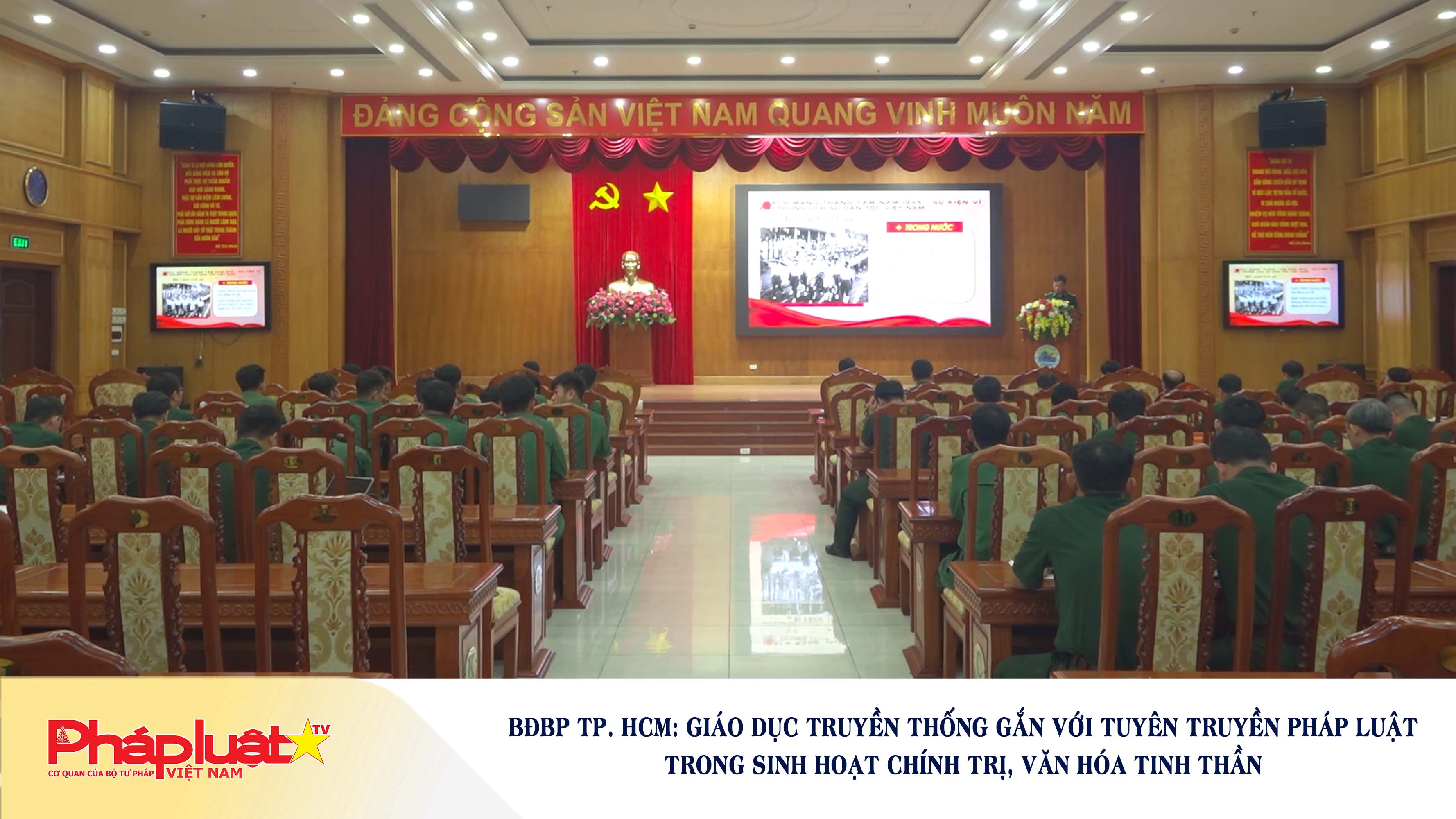BĐBP TP. HCM: Giáo dục truyền thống gắn với tuyên truyền pháp luật trong sinh hoạt chính trị, văn hóa tinh thần

