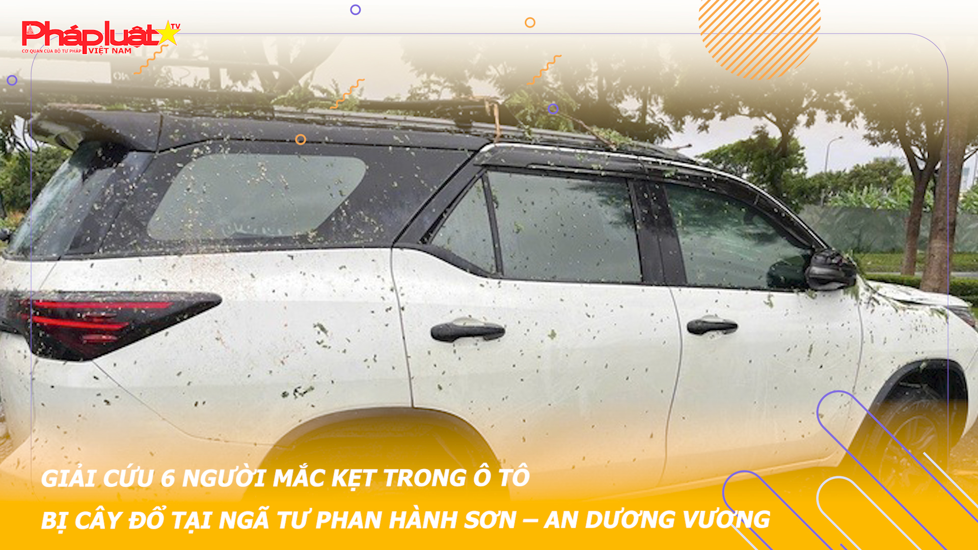 Bản tin Tốt đạo đẹp đời 5/10/2025:  Giải cứu 6 người mắc kẹt trong ô tô bị cây đổ tại ngã tư Phan Hành Sơn – An Dương Vương