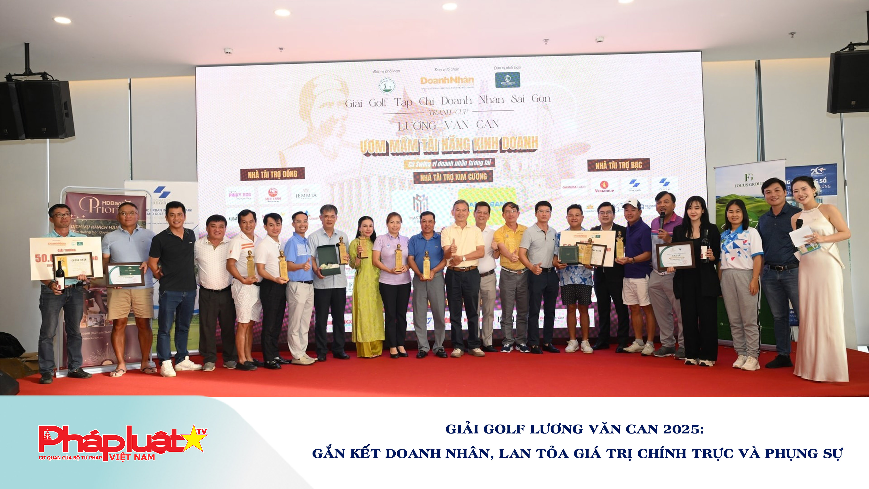Giải Golf Lương Văn Can 2025: Gắn kết doanh nhân, lan tỏa giá trị chính trực và phụng sự

