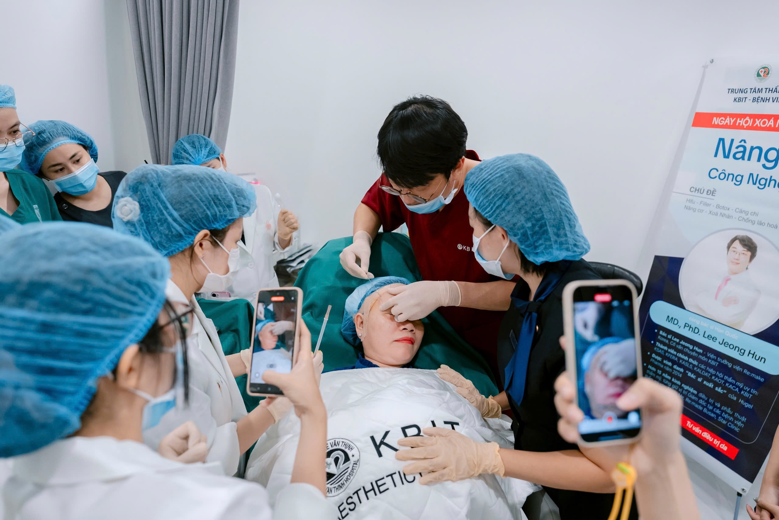 KBIT tổ chức sự kiện chuyển giao công nghệ trẻ hóa gương mặt cùng chuyên gia Hàn Quốc