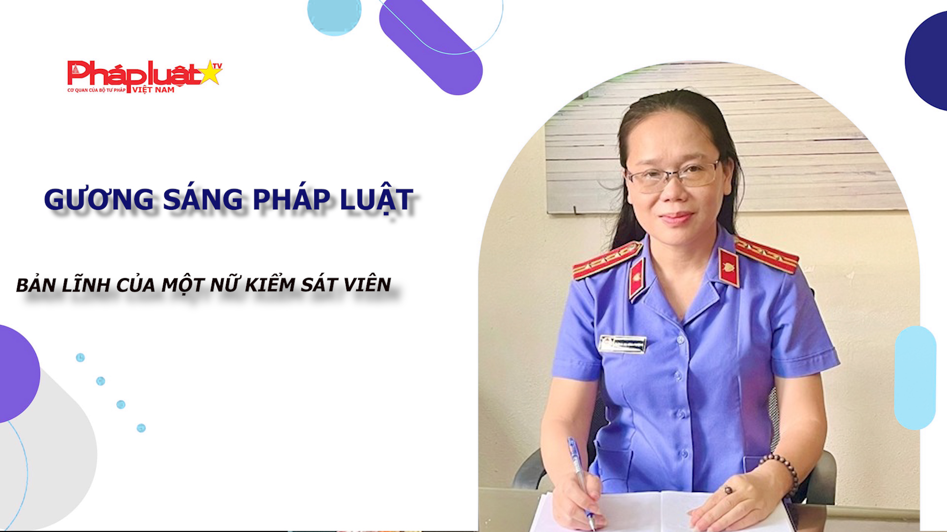 Bản tin Gương sáng Pháp luật (ngày 8/10/2025): Bản lĩnh của một nữ Kiểm sát viên