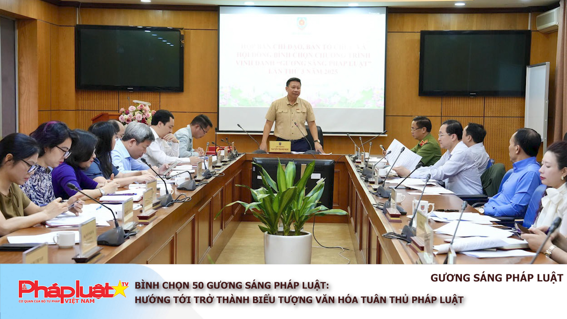 Bình chọn 50 Gương sáng Pháp luật: Hướng tới trở thành biểu tượng văn hóa tuân thủ pháp luật

