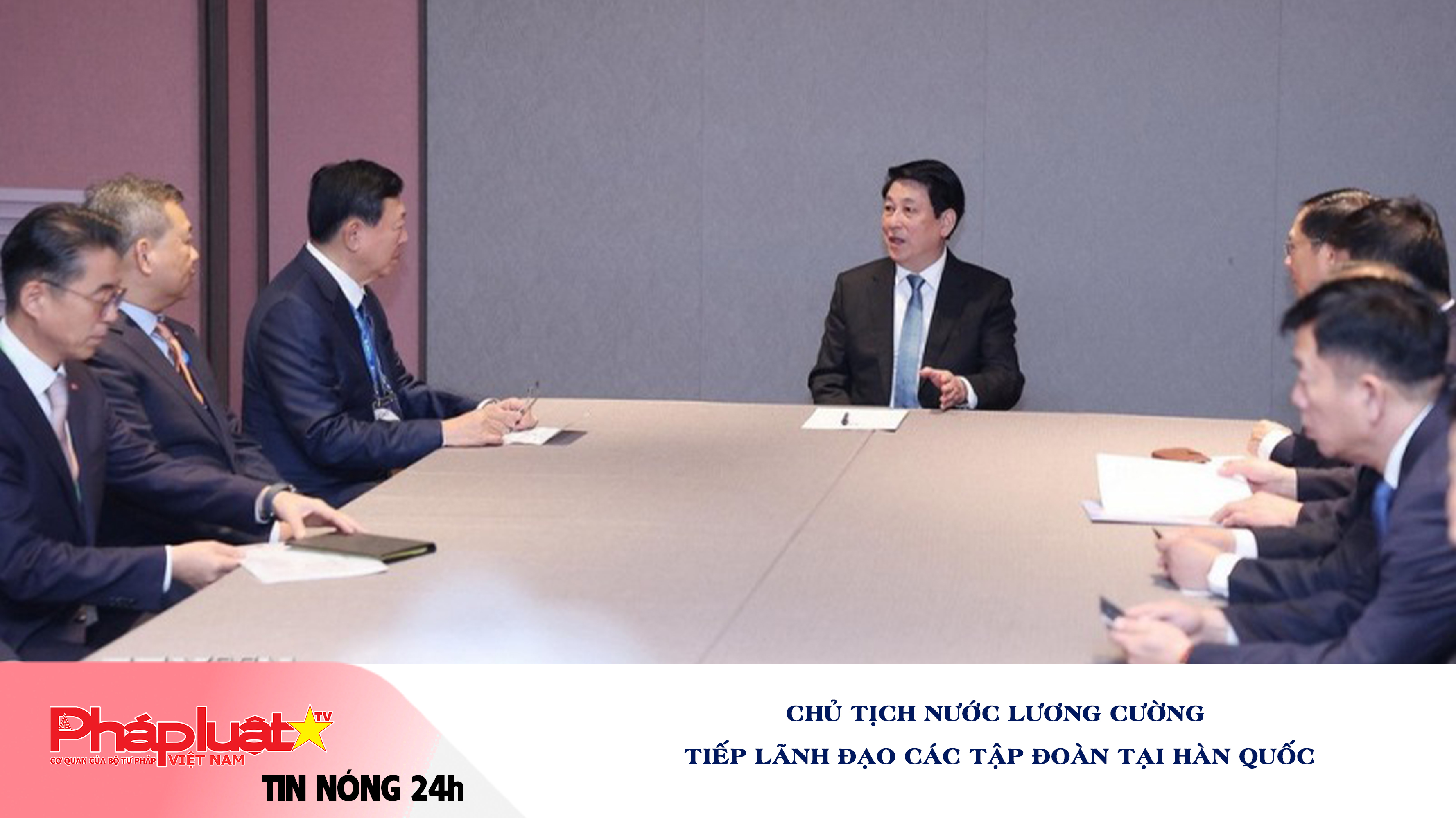 Tin nóng 24h (ngày 30/10/2025): Chủ tịch nước Lương Cường tiếp lãnh đạo các tập đoàn tại Hàn Quốc