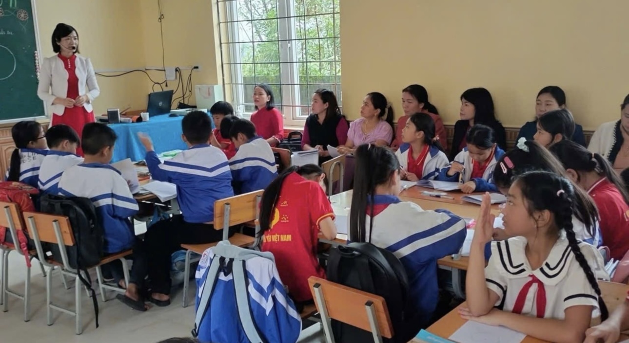 Nghệ An: Nâng cao chất lượng dạy học ở cụm tiểu học Hợp Minh