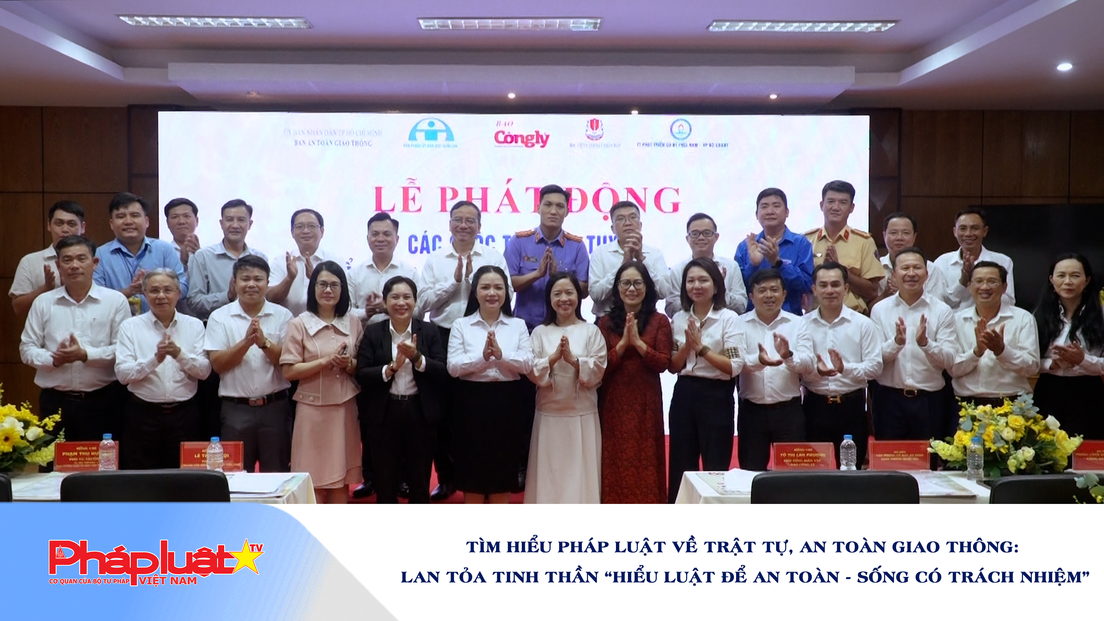 Tìm hiểu pháp luật về trật tự, an toàn giao thông: Lan tỏa tinh thần “Hiểu luật để an toàn - Sống có trách nhiệm”