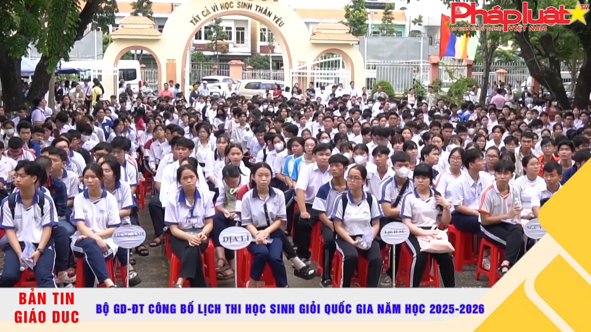 Bản tin Giáo dục (12/11/2025): Bộ GD-ĐT công bố lịch thi học sinh giỏi quốc gia năm học 2025-2026