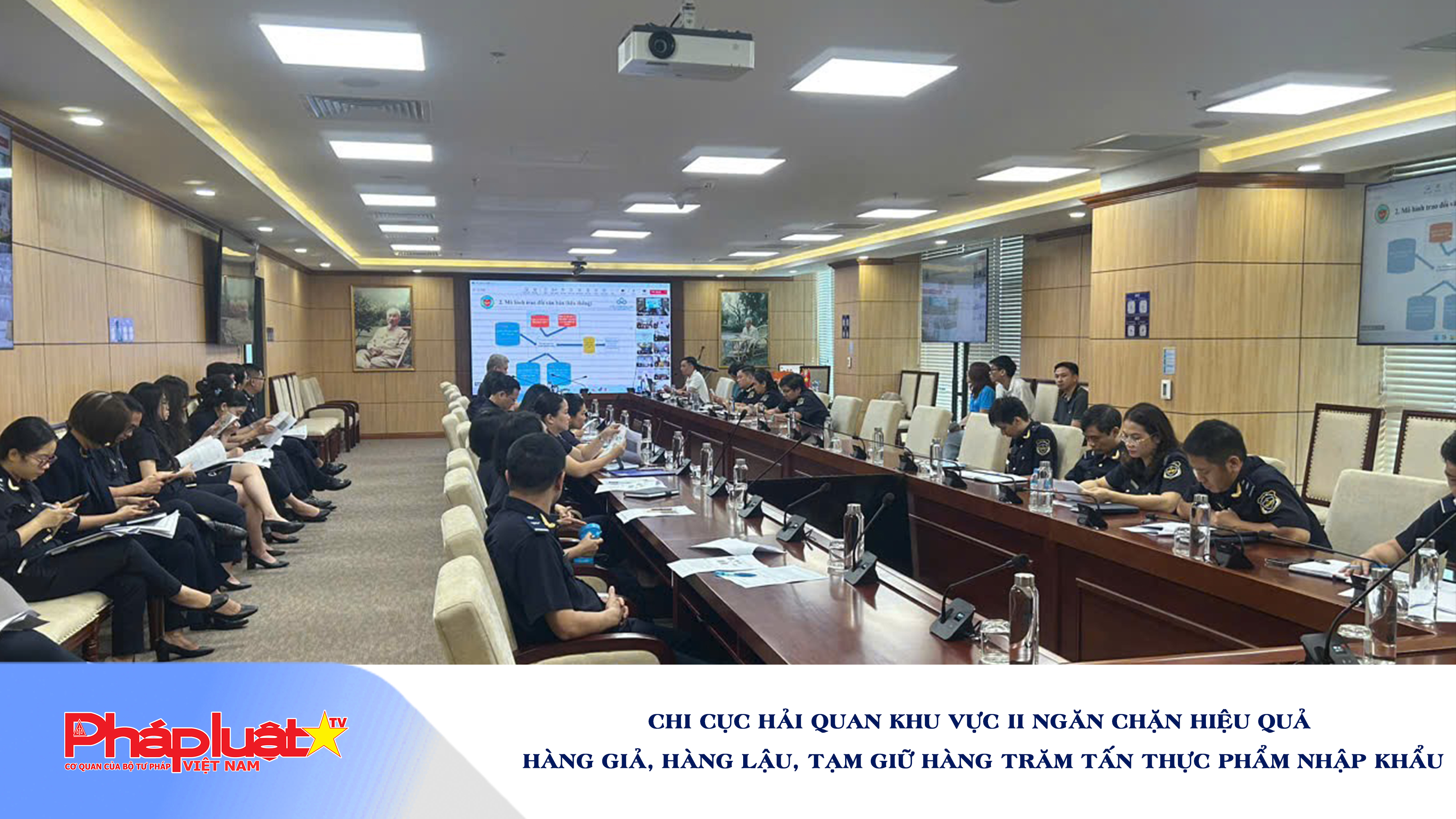 Chi cục Hải quan Khu vực II ngăn chặn hiệu quả hàng giả, hàng lậu, tạm giữ hàng trăm tấn thực phẩm nhập khẩu