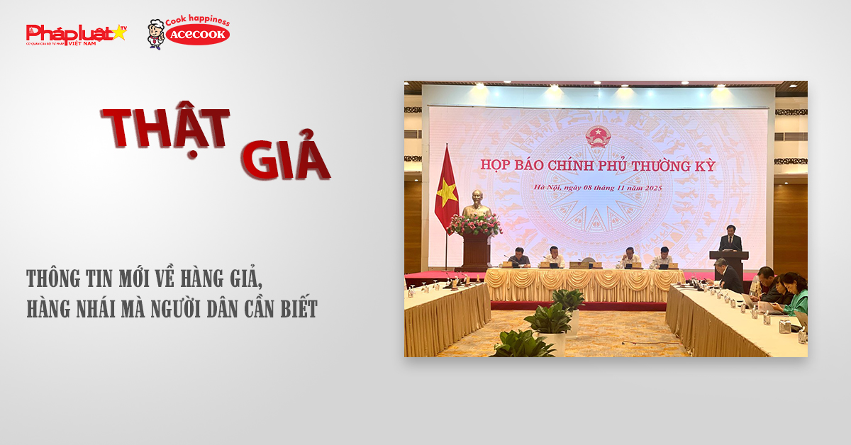 Chuyên mục chung tay cùng doanh nghiệp phòng chống Hàng gian- Hàng giả- Hàng nhái (ngày 11/11/2025): Thông tin mới về hàng giả, hàng nhái mà người dân cần biết