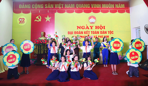 Hà Nội tưng bừng Ngày hội Đại đoàn kết toàn dân tộc