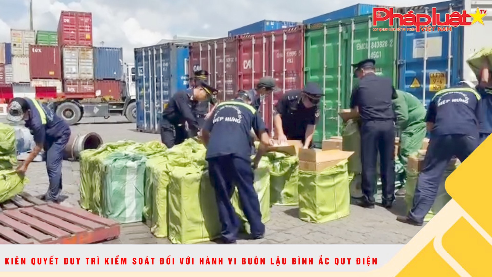 Kiên quyết duy trì kiểm soát đối với hành vi buôn lậu bình ắc quy điện