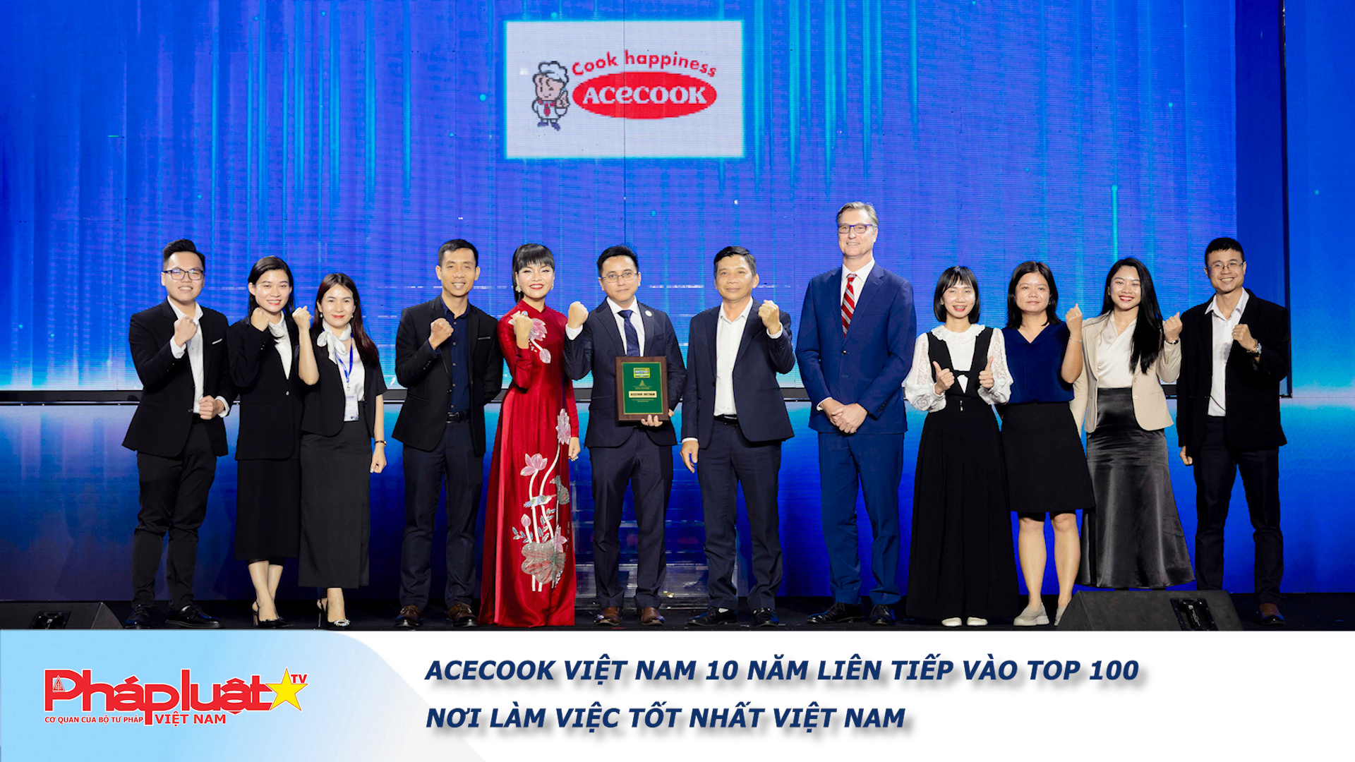 Acecook Việt Nam 10 năm liên tiếp vào Top 100 nơi làm việc tốt nhất Việt Nam
