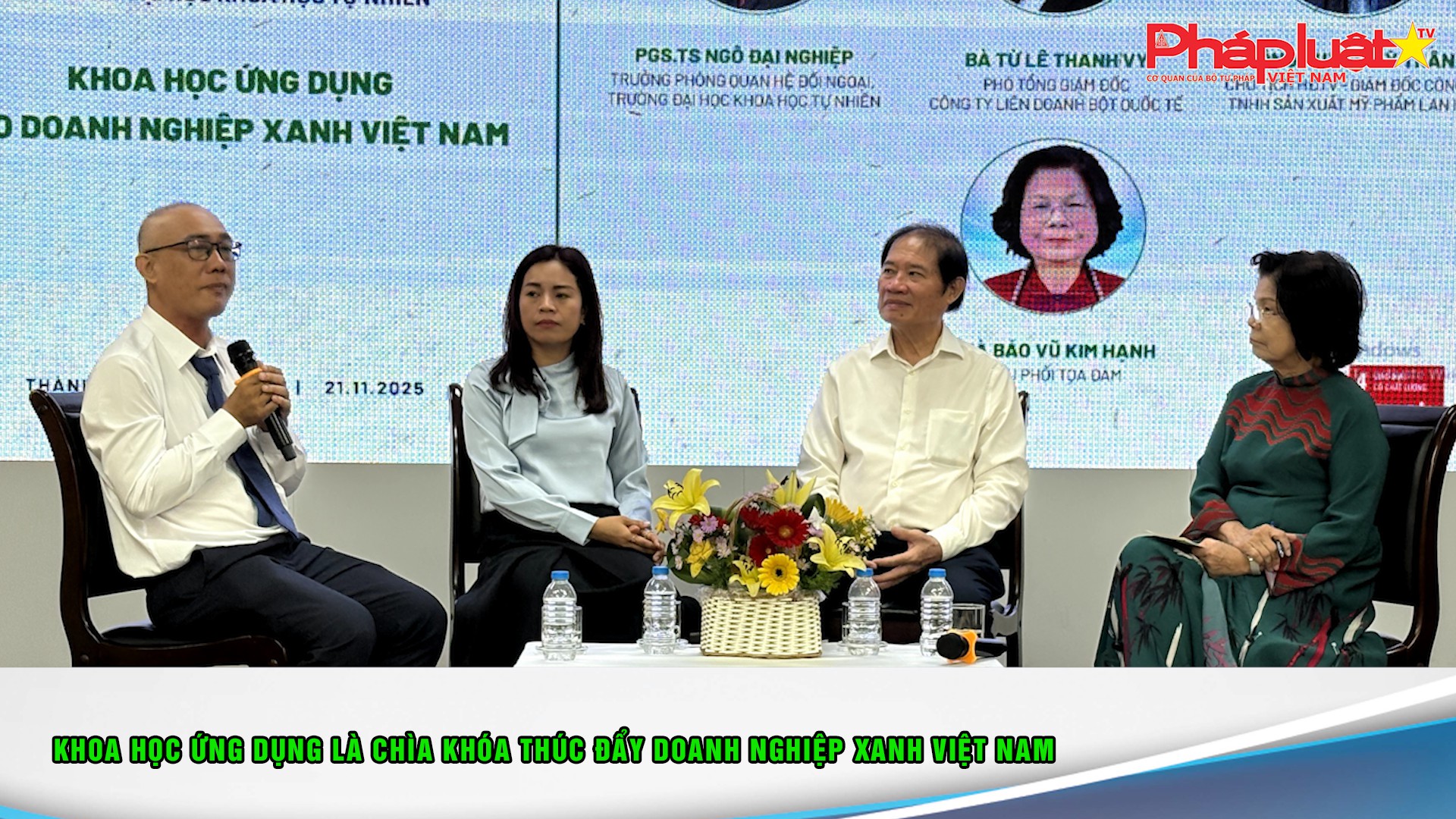 Khoa học ứng dụng là chìa khóa thúc đẩy doanh nghiệp xanh Việt Nam