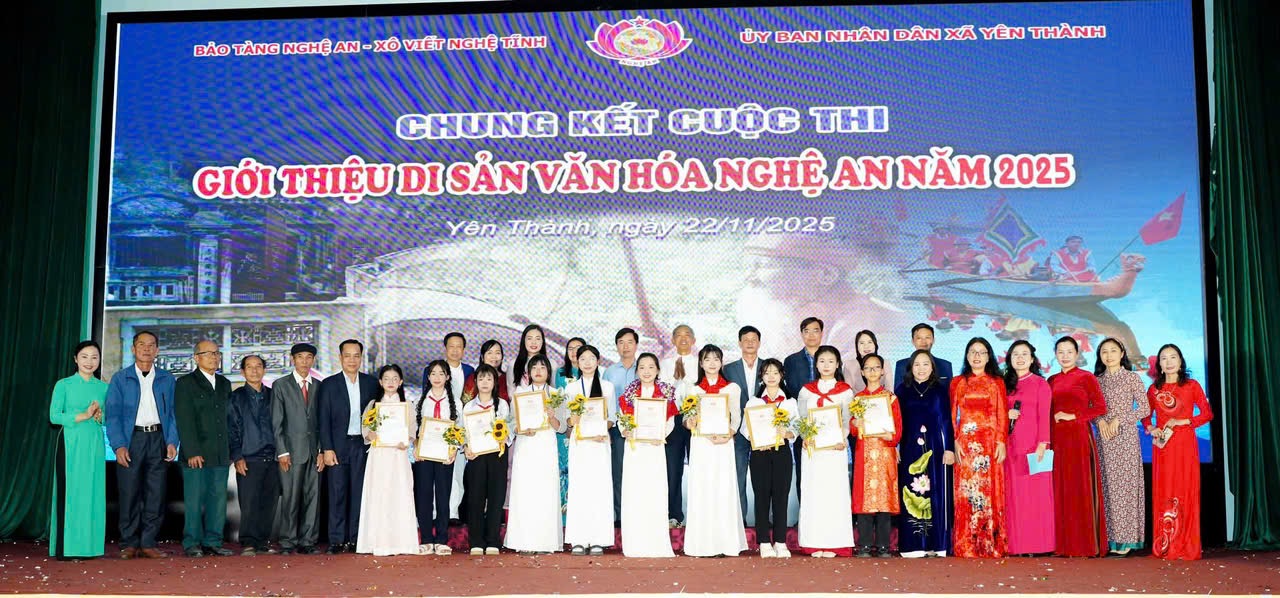 Chung kết cuộc thi “Giới thiệu di sản văn hóa Nghệ An” dành cho học sinh các trường THCS