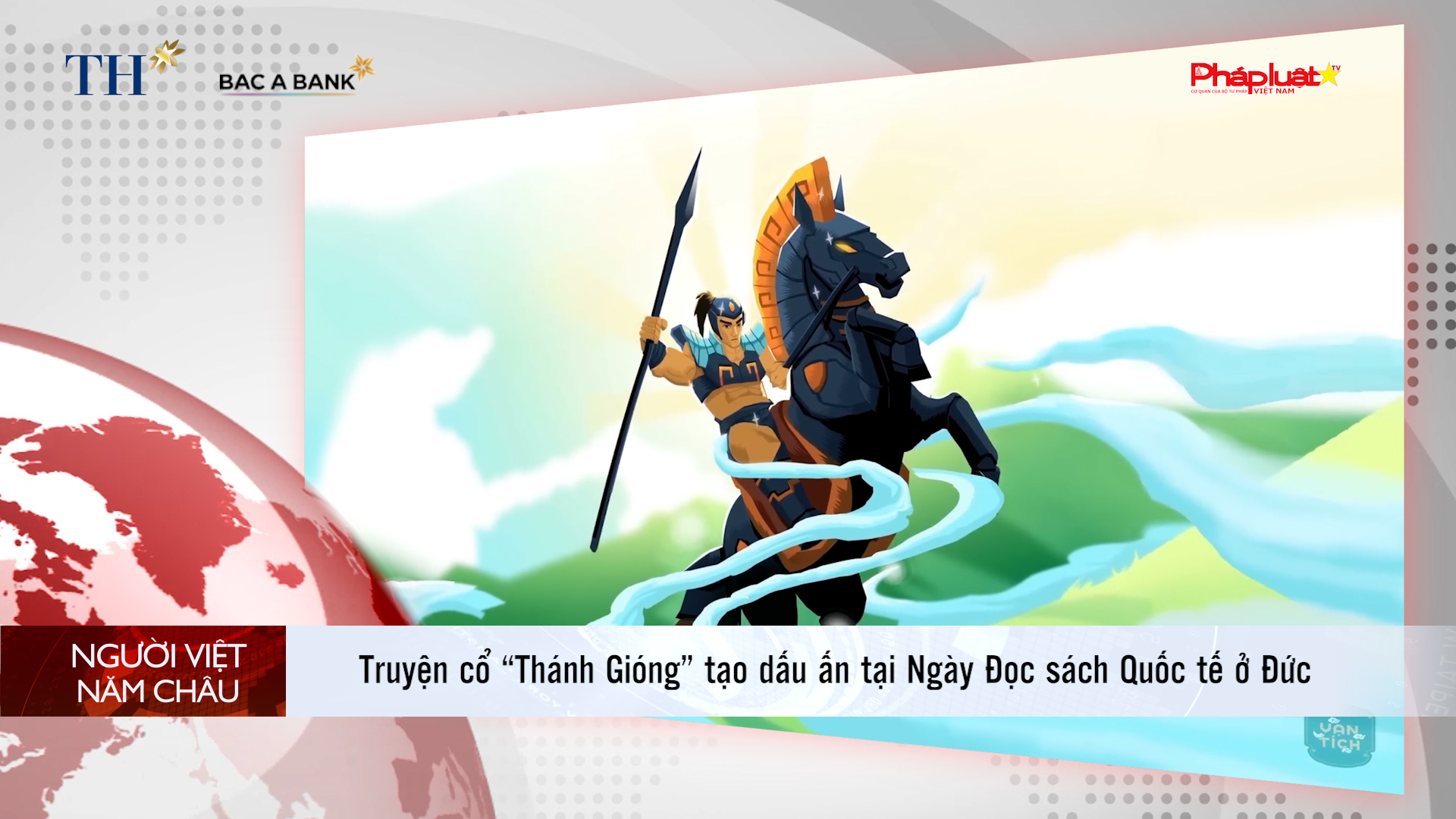 Bản tin Người Việt năm Châu (30/11/2025):  Truyện cổ “Thánh Gióng” tạo dấu ấn tại Ngày Đọc sách Quốc tế ở Đức