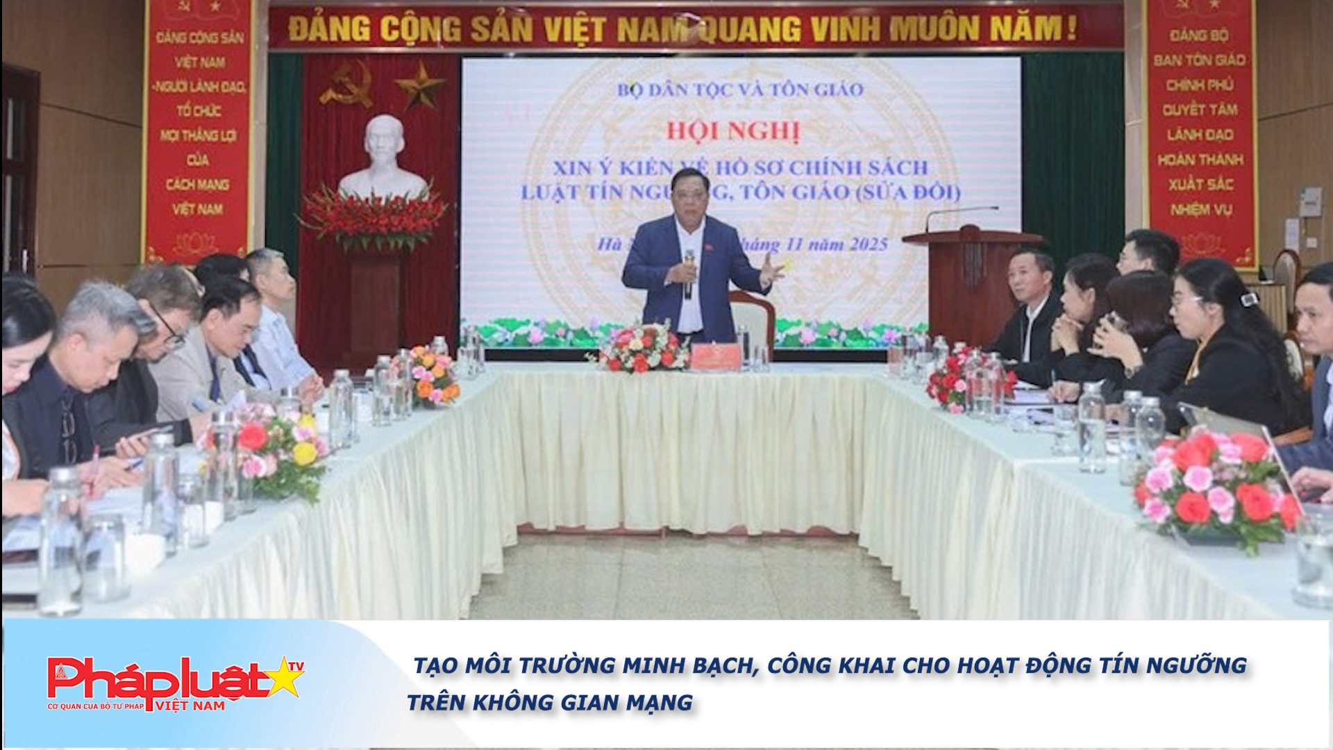 Bản tin Pháp luật & Cộng đồng mạng (ngày 02/12/2025):  Tạo môi trường minh bạch, công khai cho hoạt động tín ngưỡng trên không gian mạng