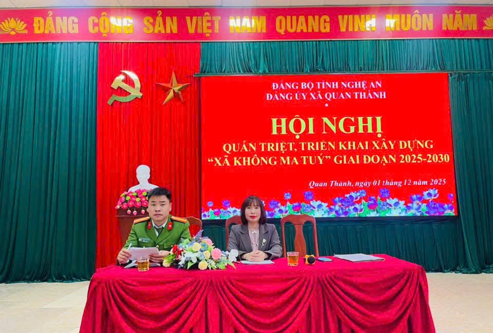 Nghệ An: Xã Quan Thành triển khai mô hình “Xã không ma túy
