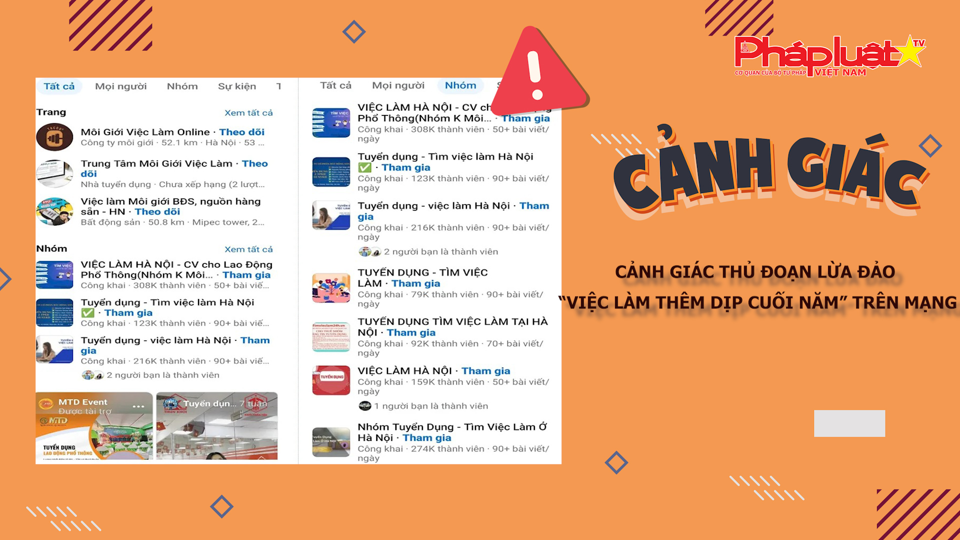 Bản tin Cảnh giác (ngày 6/12/2025): Cảnh giác thủ đoạn lừa đảo “việc làm thêm dịp cuối năm” trên mạng

