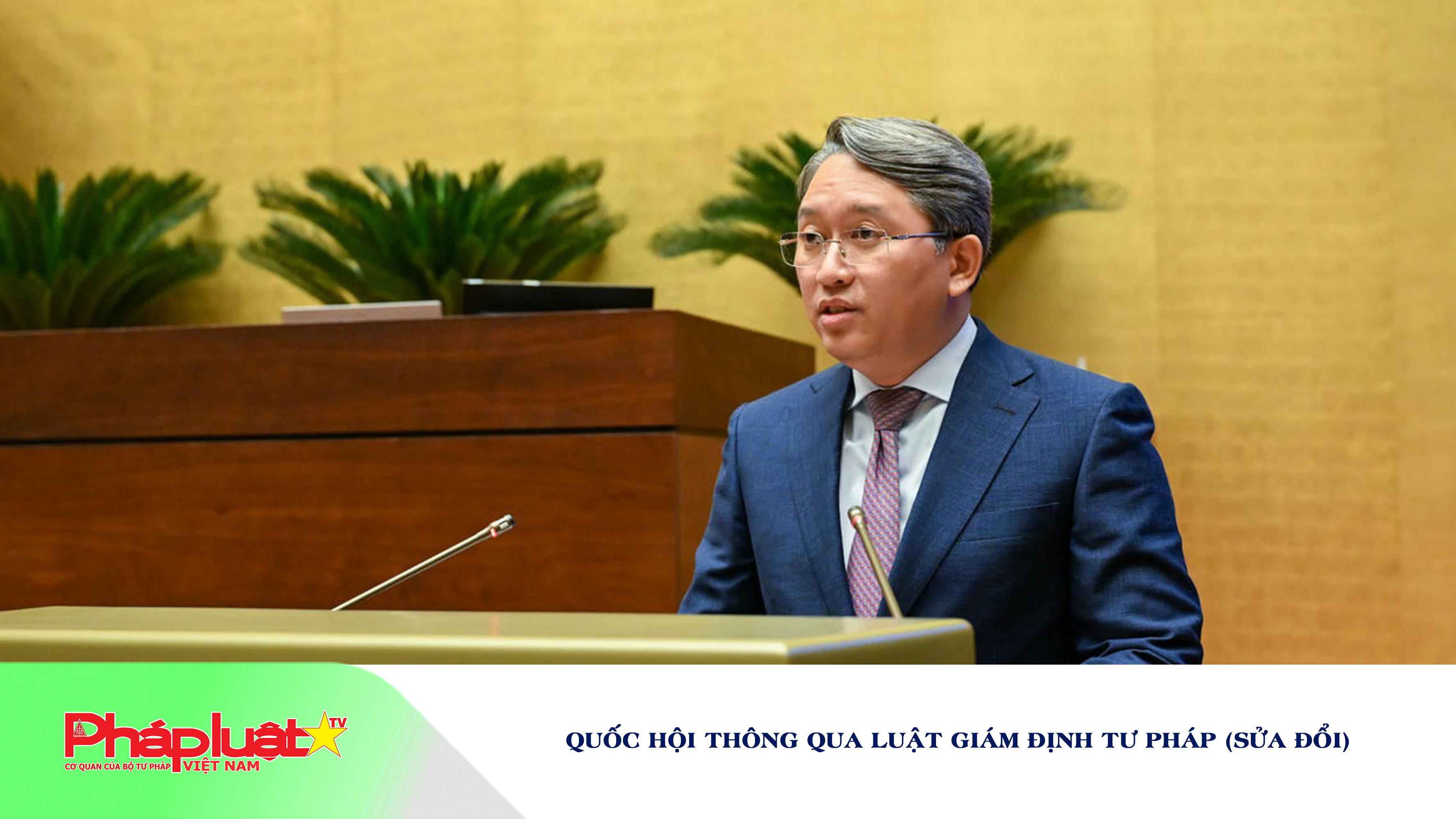 Quốc hội thông qua Luật Giám định tư pháp (sửa đổi)