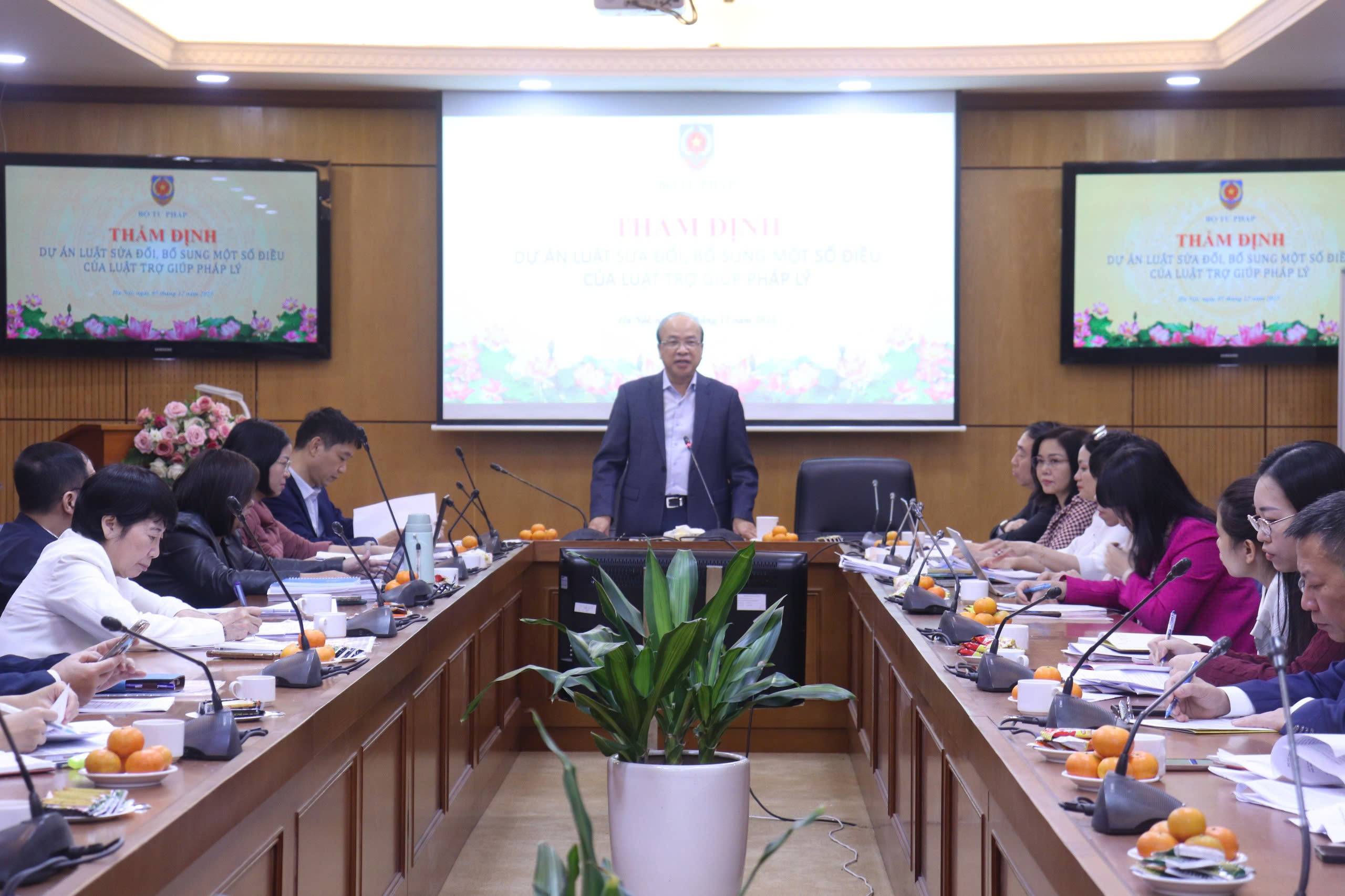 Thẩm định dự án Luật sửa đổi, bổ sung một số điều của Luật Trợ giúp pháp lý