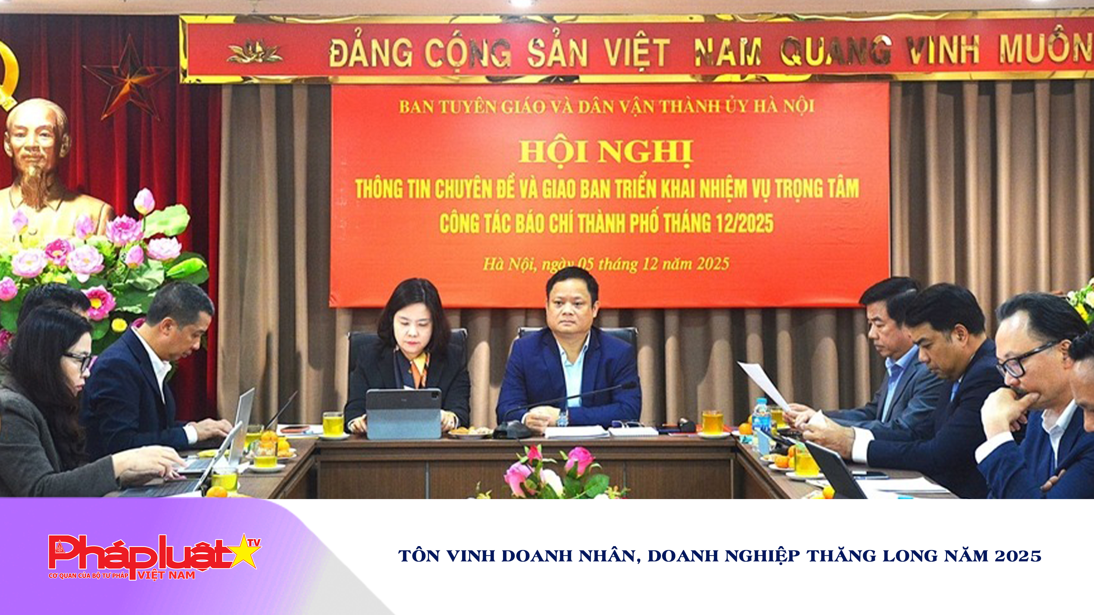 Tôn vinh doanh nhân, doanh nghiệp Thăng Long năm 2025