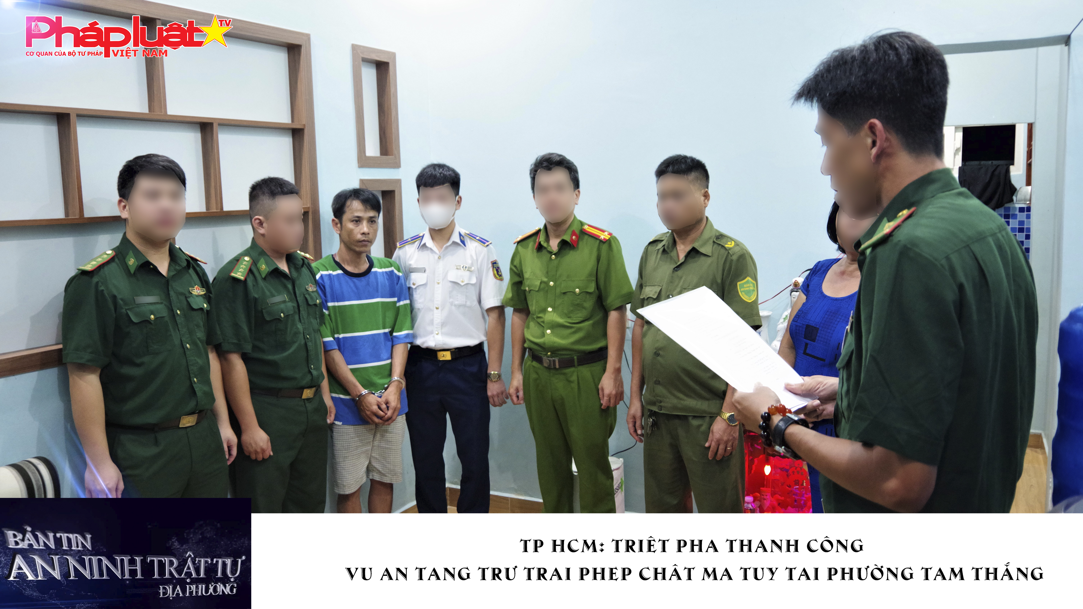 Bản tin An ninh trật tự địa phương (ngày 15/12/2025): TP HCM: Triệt phá thành công vụ án tàng trữ trái phép chất ma túy tại phường Tam Thắng