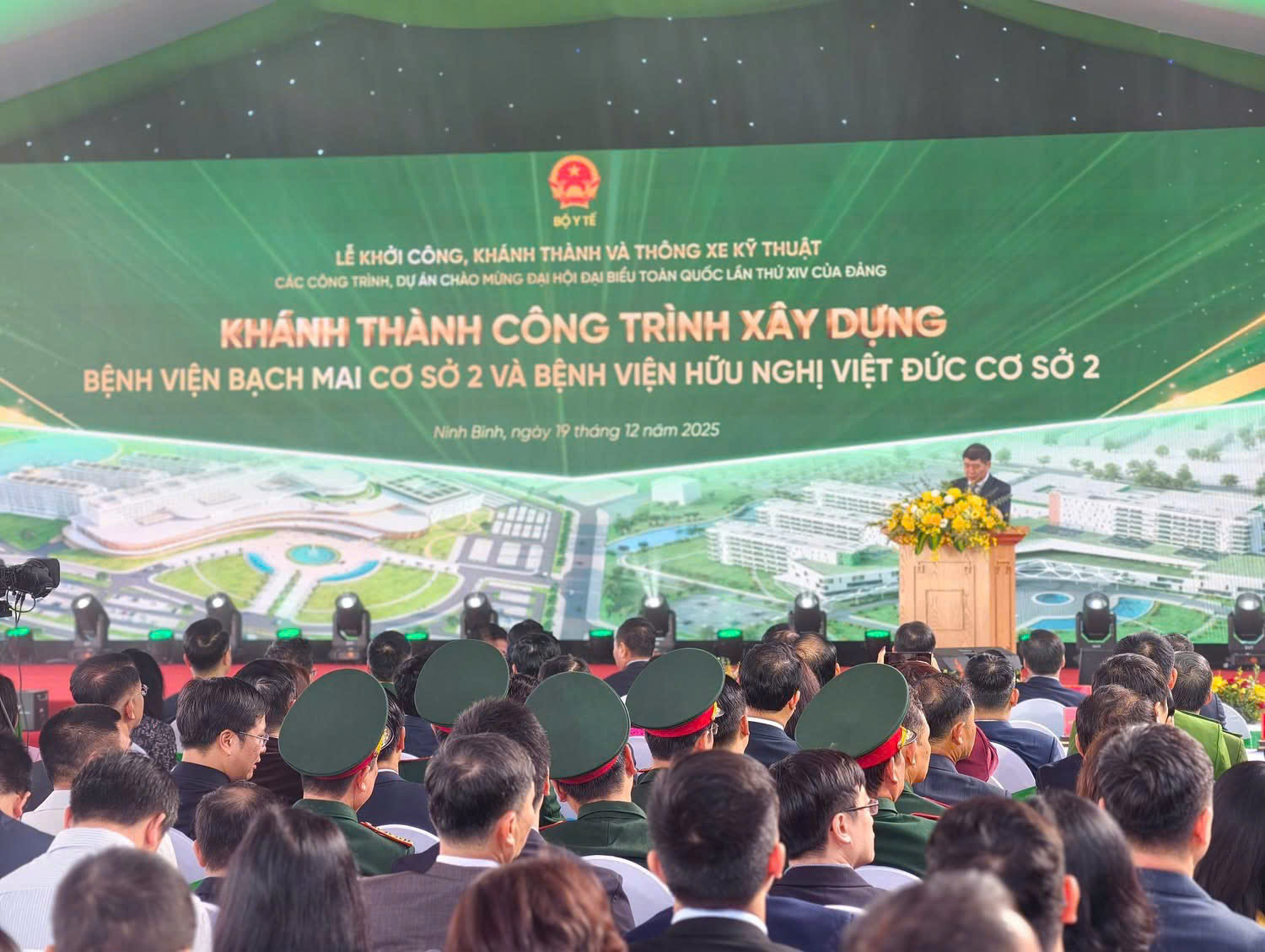 Khánh thành hai bệnh viện tuyến Trung ương quy mô lớn, hiện đại tại Ninh Bình