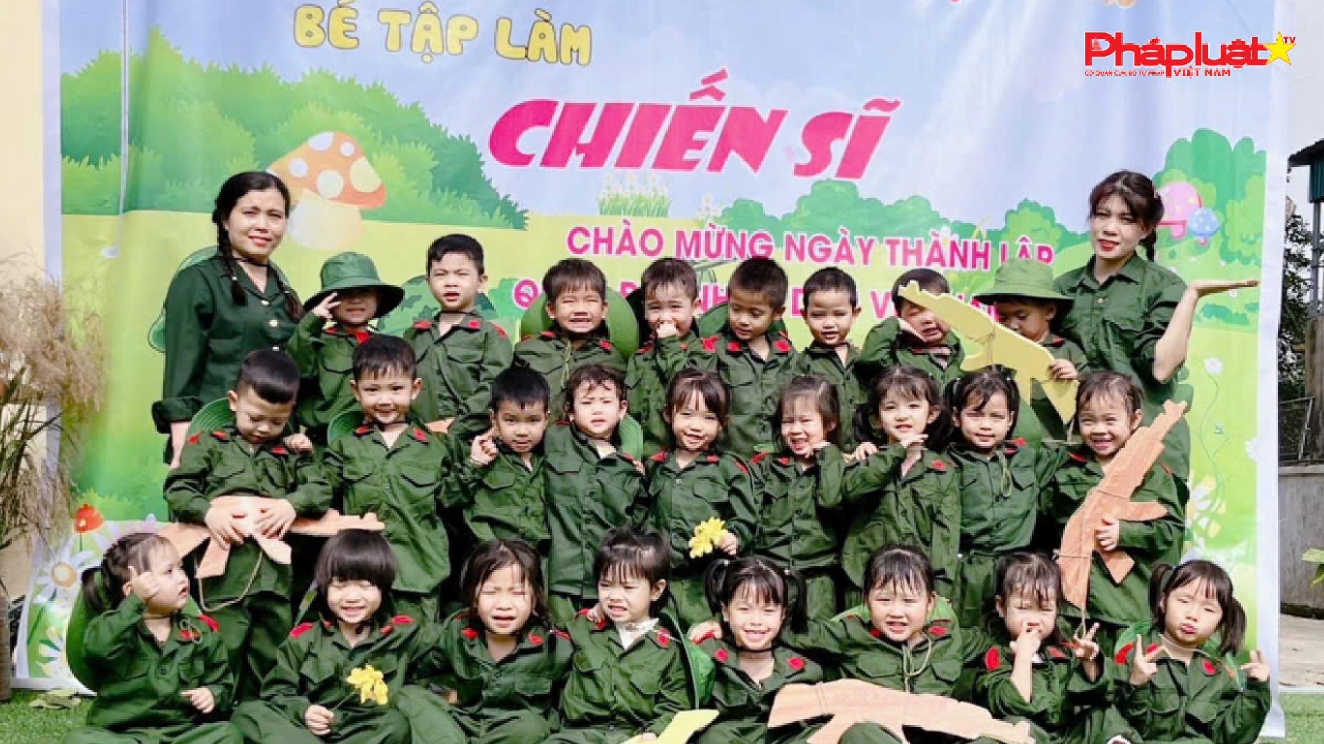 “Chúng tôi là chiến sĩ nhí” – Gieo tình yêu nước từ tuổi thơ