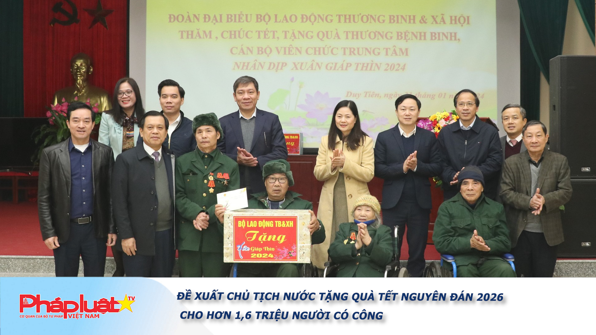 Bản tin Truyền thông chính sách (ngày 9/1/2026): Đề xuất Chủ tịch nước tặng quà Tết Nguyên đán 2026 cho hơn 1,6 triệu người có công

